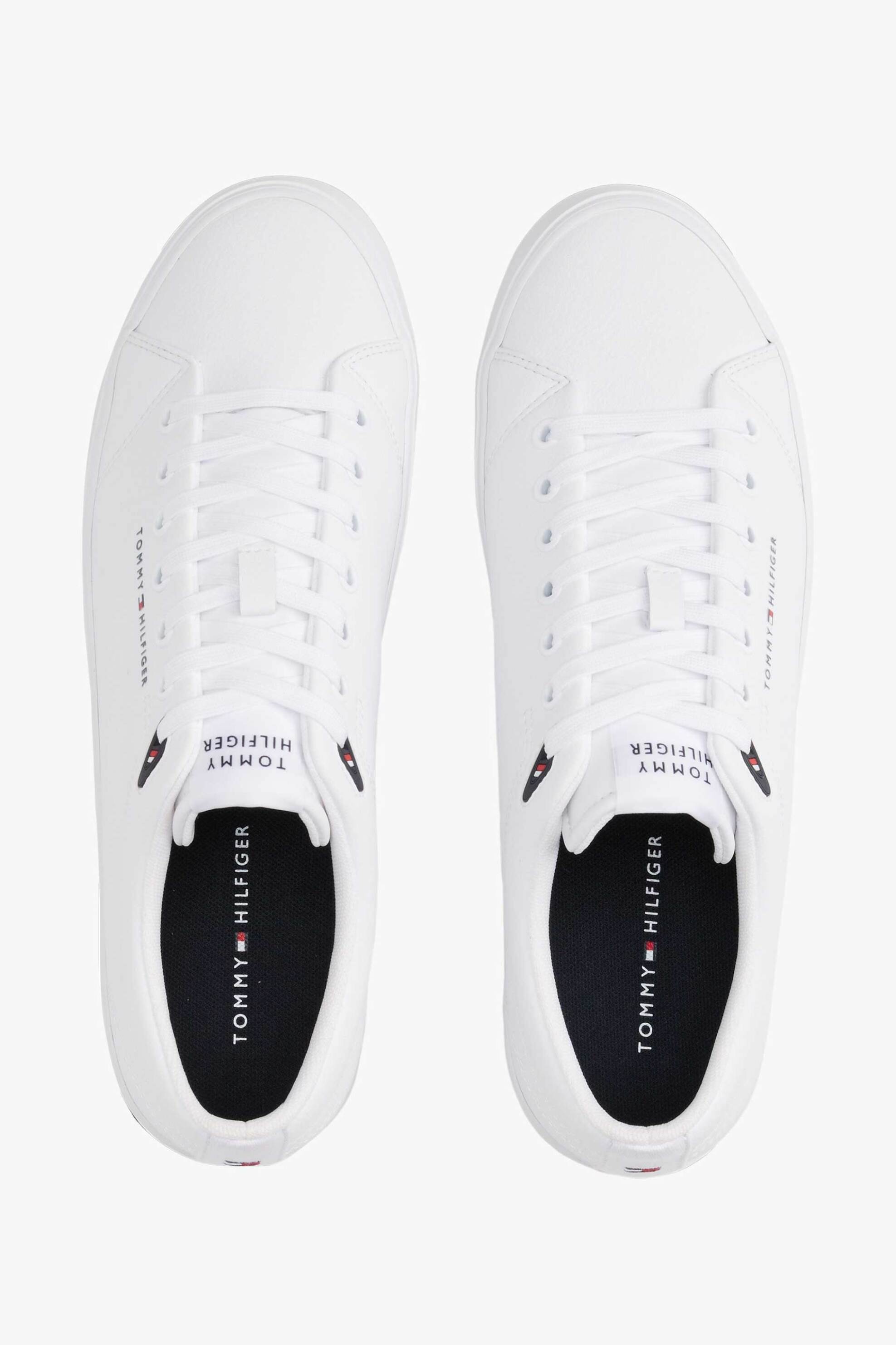 Tommy Jeans Ανδρικά Sneakers με Λογότυπο - Fm0Fm05511 Λευκό