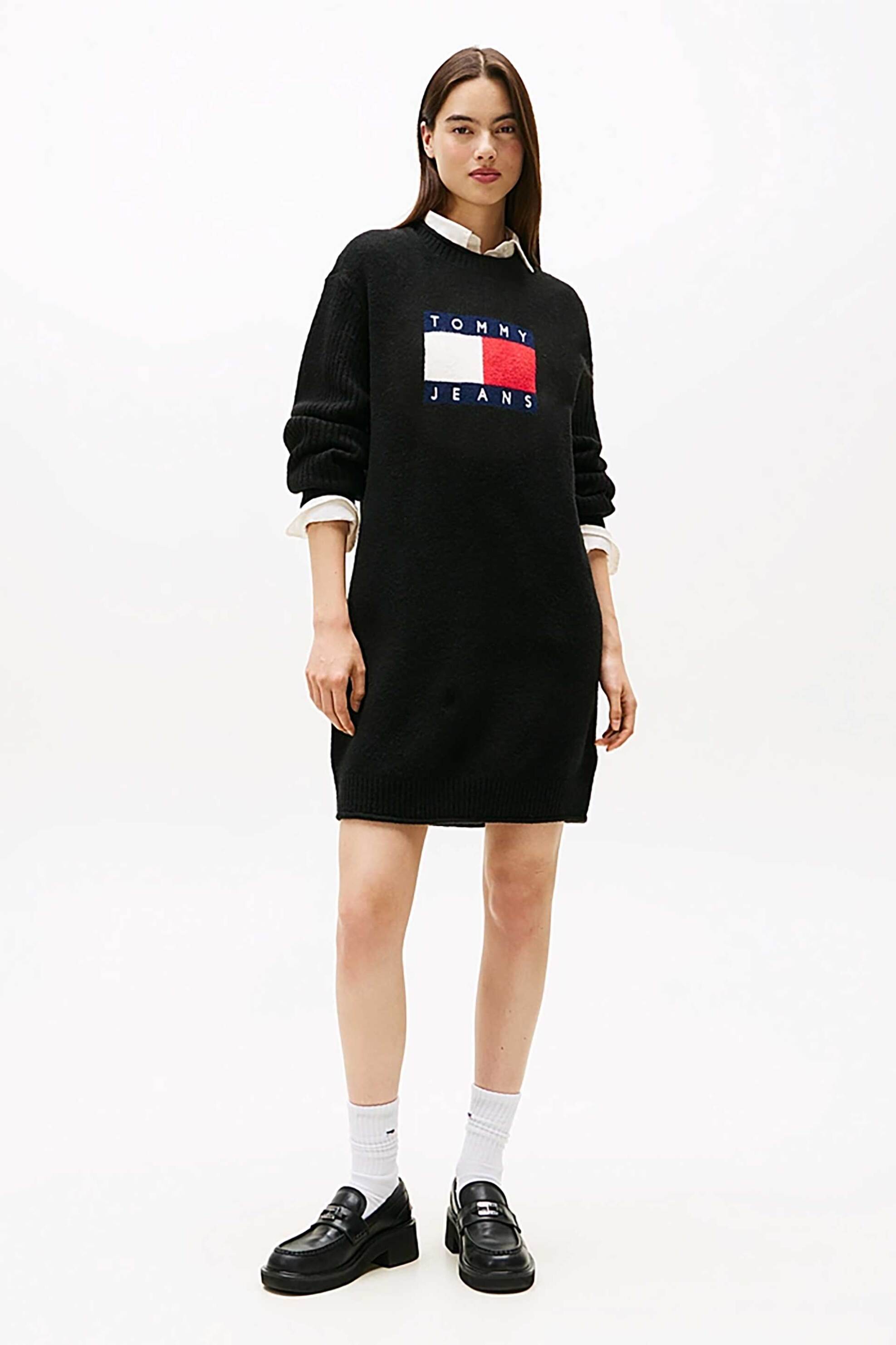 Tommy Jeans γυναικείο mini φόρεμα Relaxed Fit