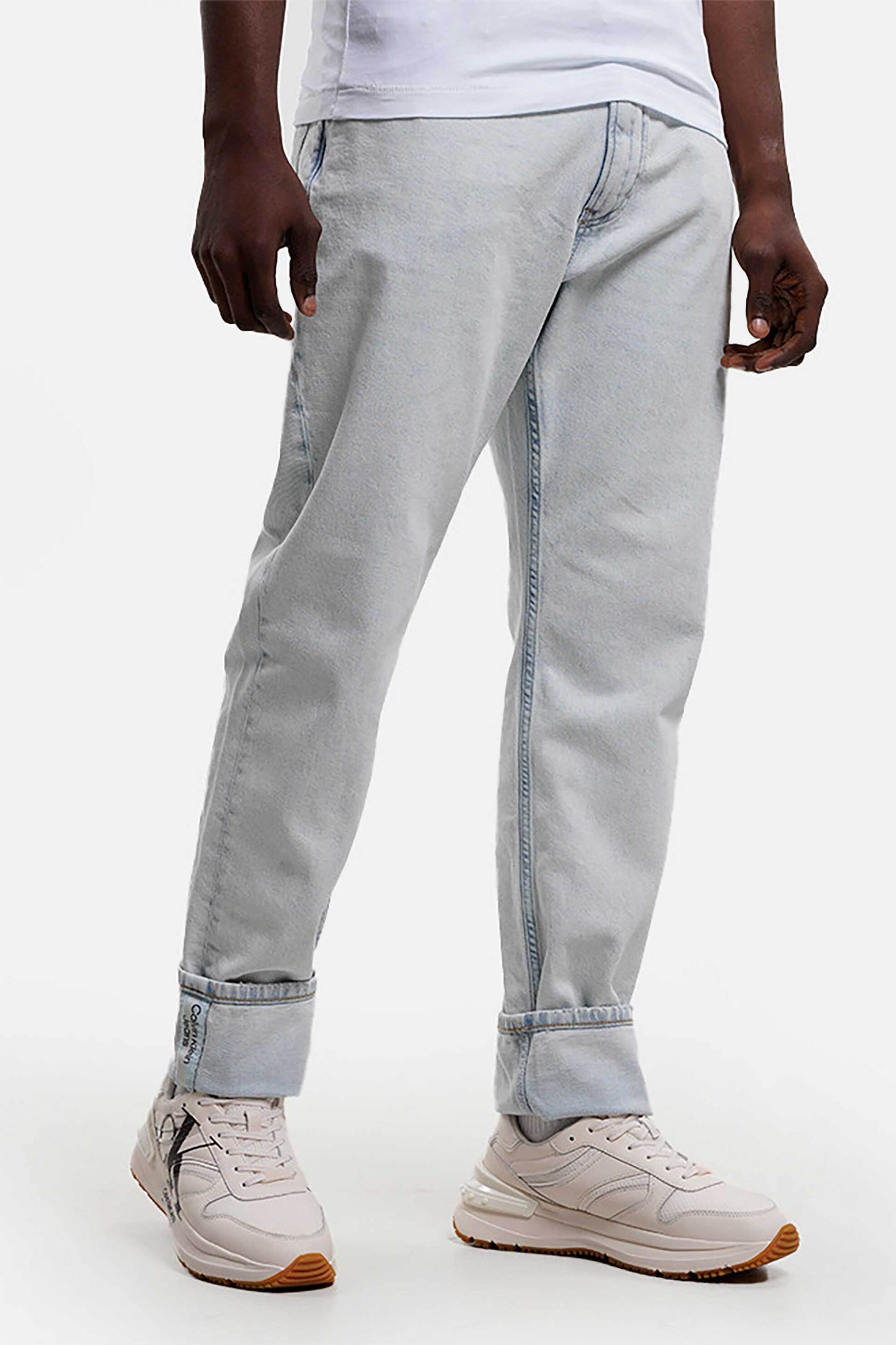 CΚ Jeans ανδρικό παντελόνι τζην "Dad Denim Light" - J30J322829 Denim Blue Ανοιχτό