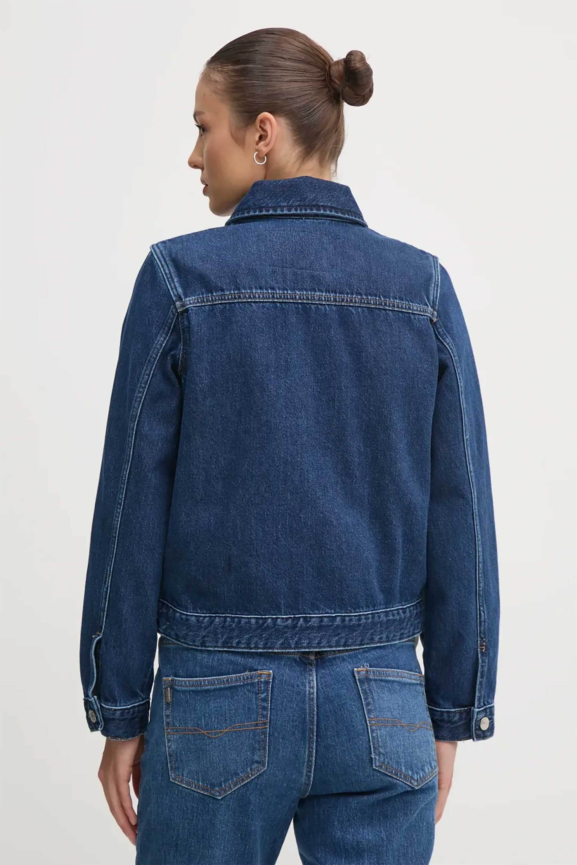 CALVIN KLEIN JEANS Calvin Klein Jeans γυναικείο denim jacket - J20J224545 Denim Blue Σκούρο - 3