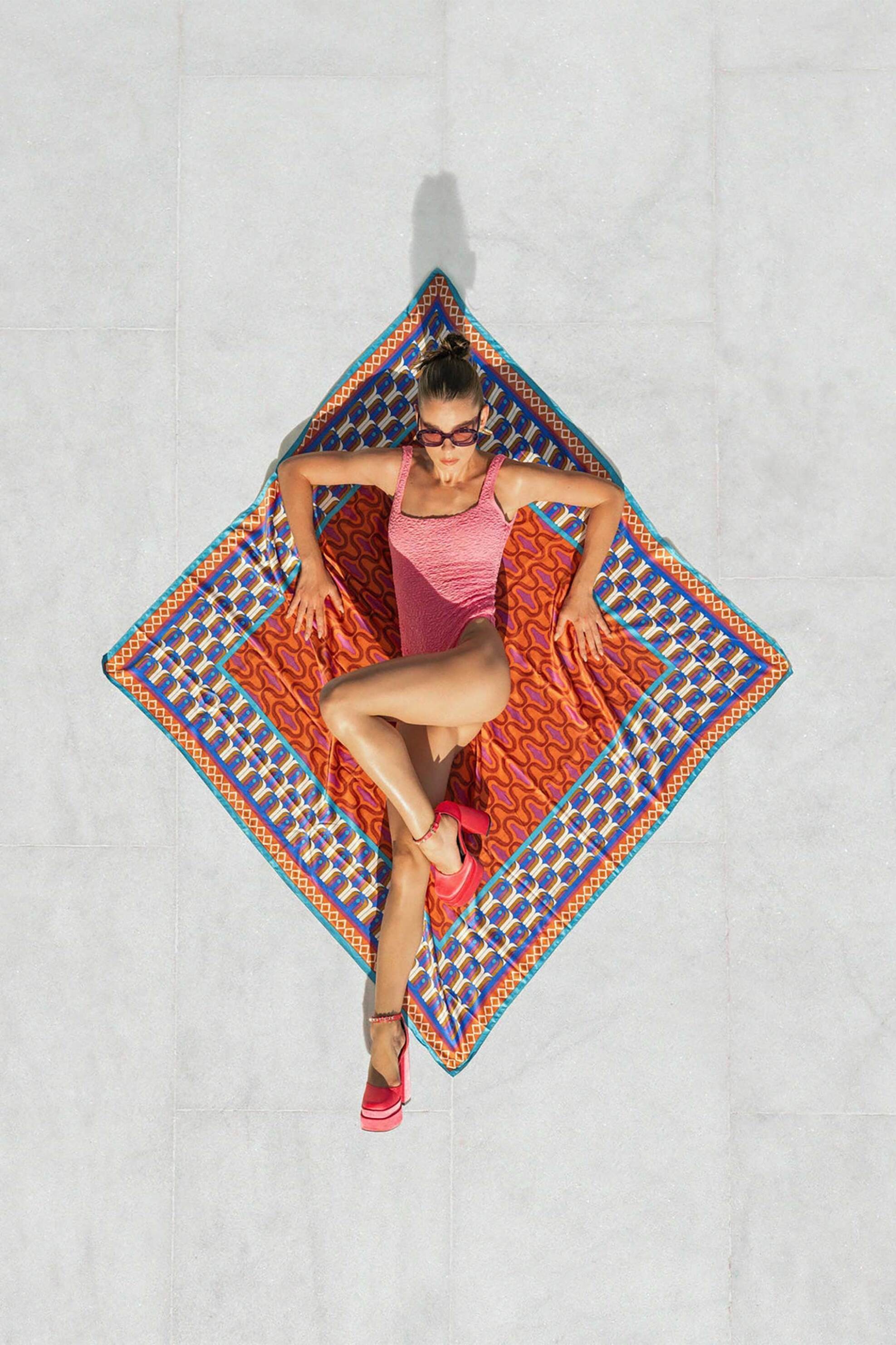 Jimmy Fairly γυναικεία γυαλιά ηλίου ρετρό "La Cannelle" - P443-CR224s Μοβ φωτογραφία