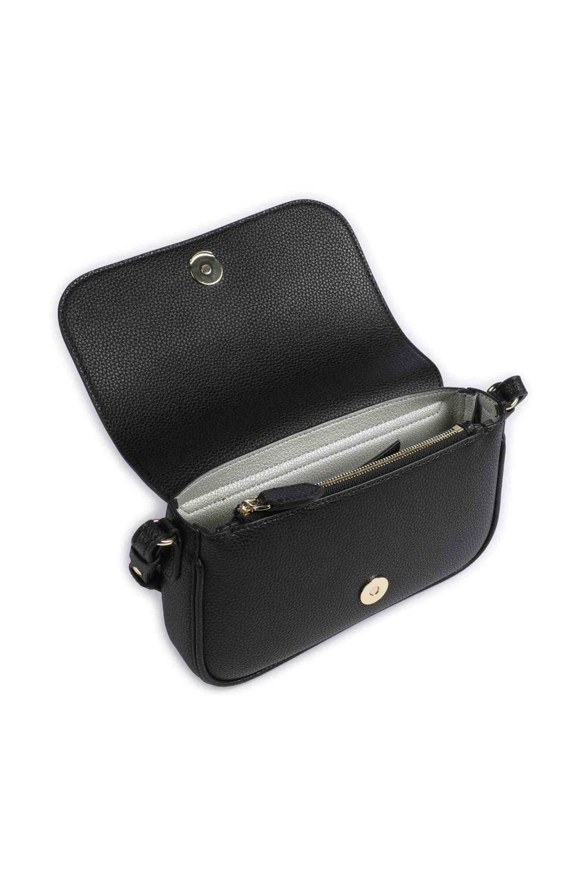 Emporio Armani Γυναικεία Τσάντα Crossbody με Λογότυπο - Ew000538Af12103 Μαύρο