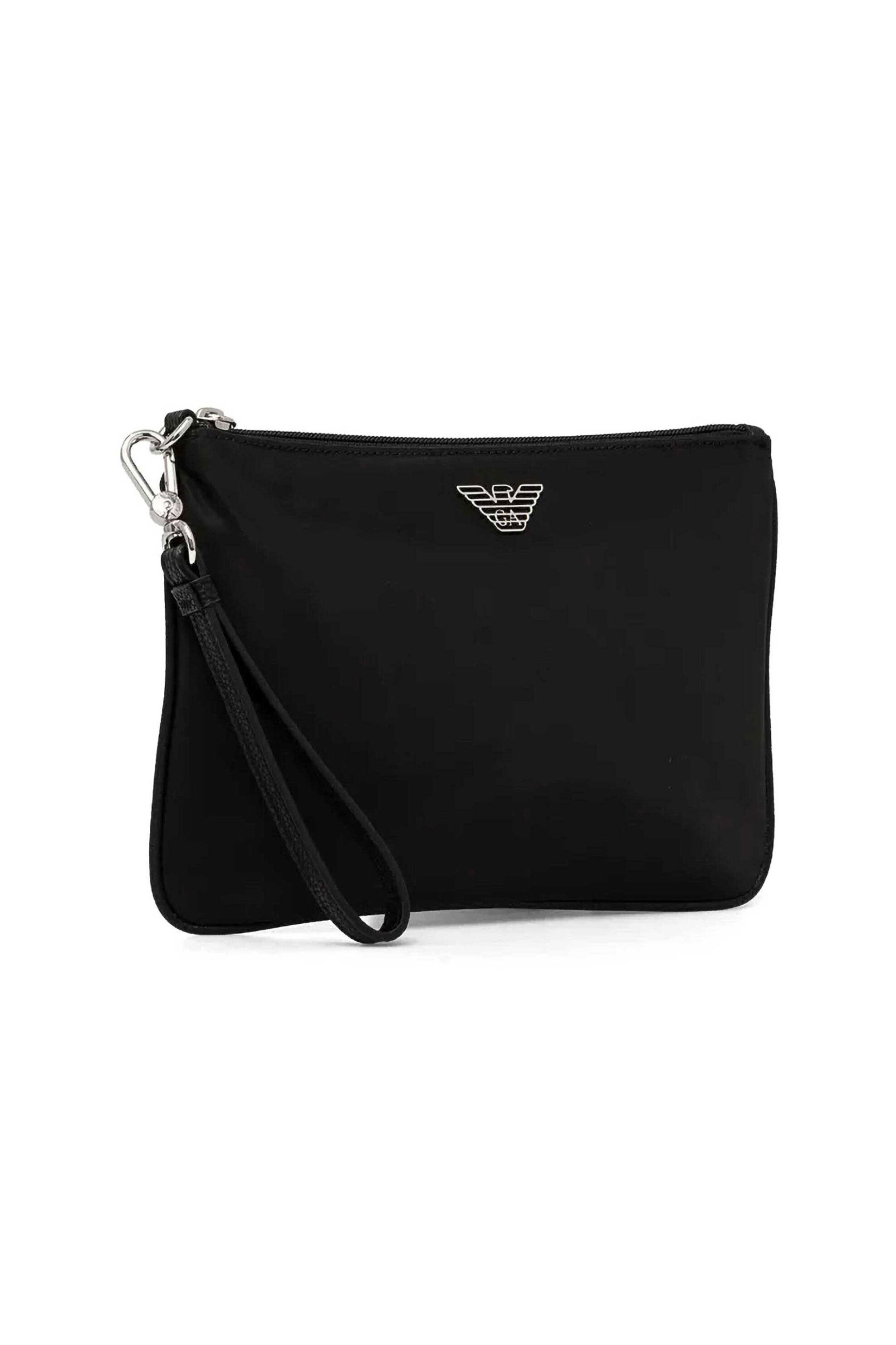 Emporio Armani γυναικείο νεσεσέρ με μεταλλικό logo - Y3H097YWS1E Μαύρο φωτογραφία
