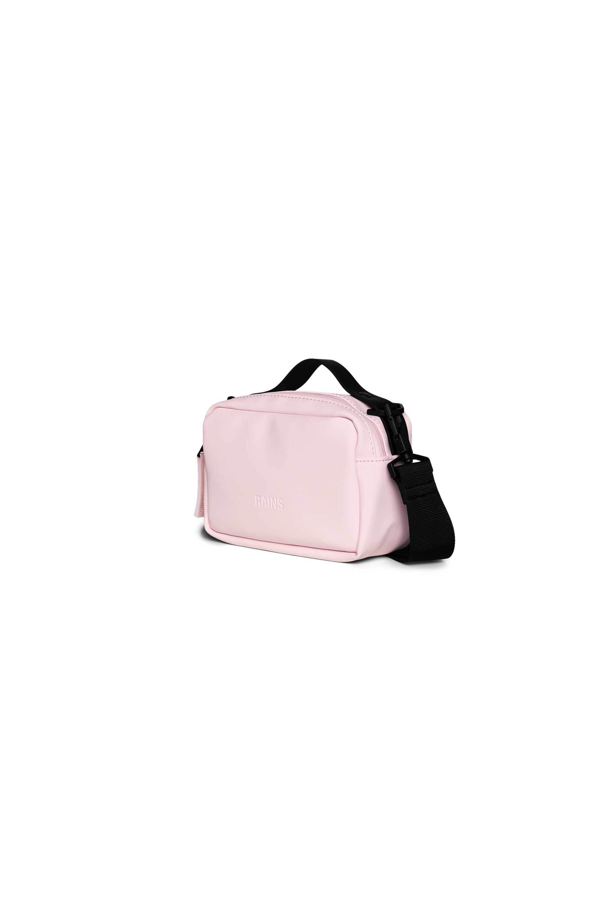 Rains unisex mini bag "Box Bag Micro" - RNSAW2314120 Ροζ φωτογραφία