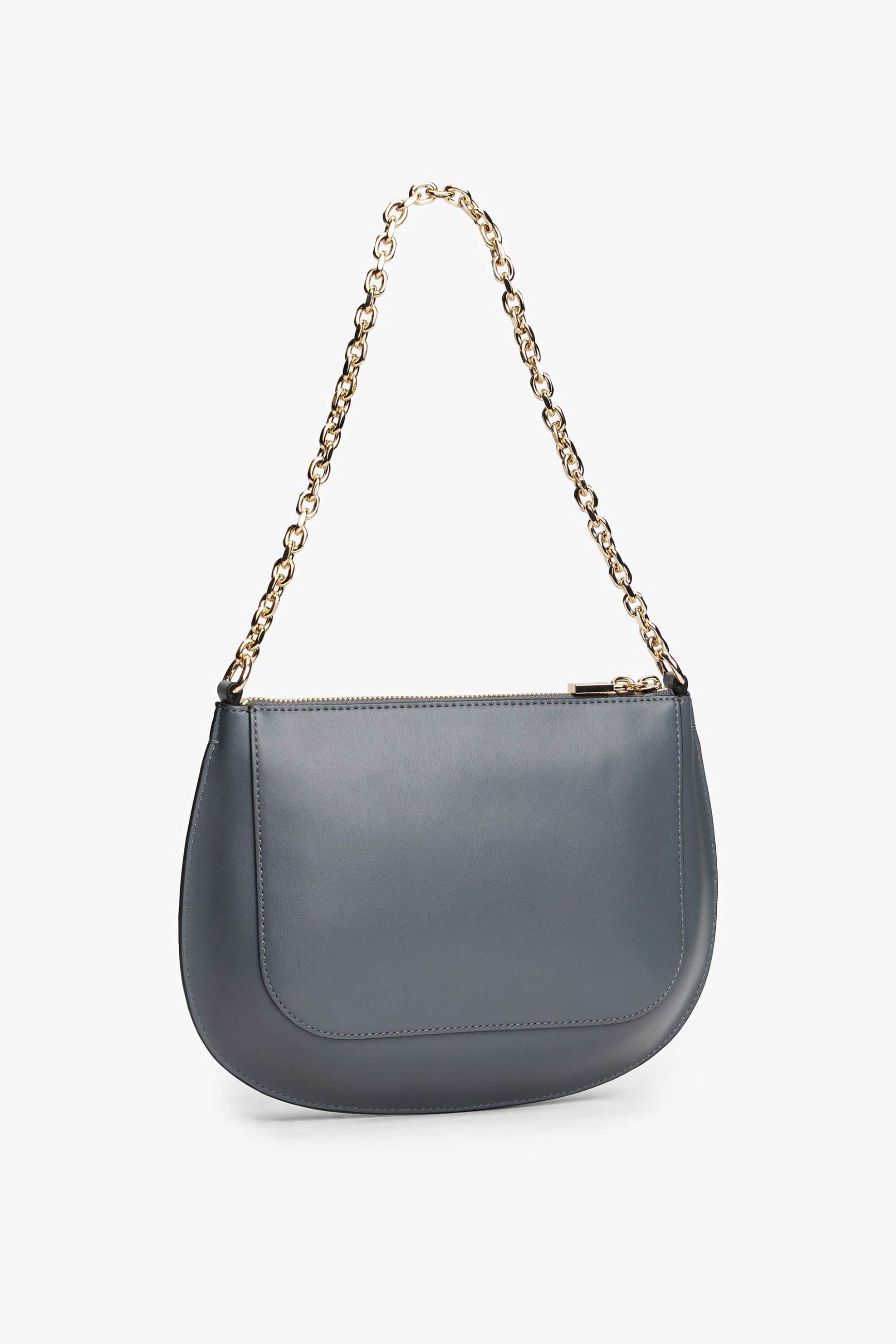 Tommy Hilfiger γυναικείο τσαντάκι ώμου/crossbody με αλυσίδα και μεταλλικό μονόγραμμα 