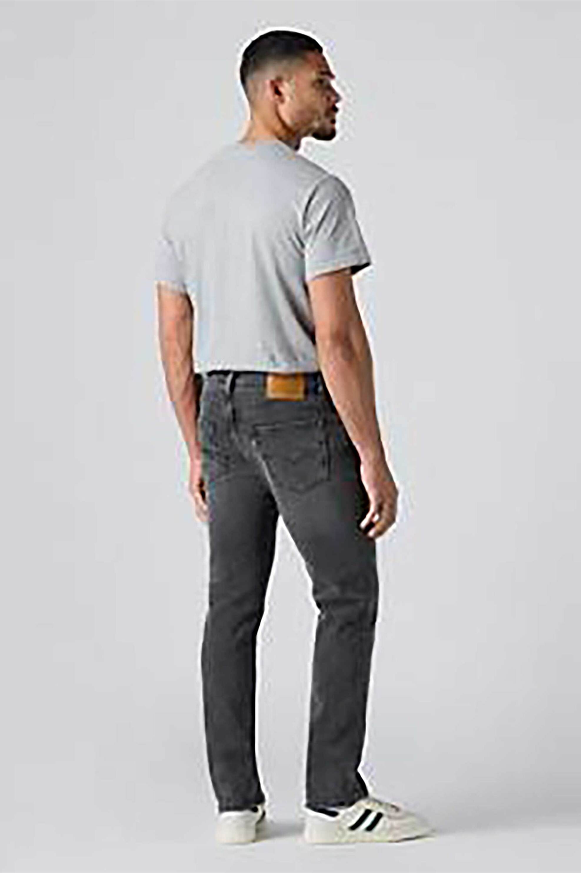 Levi's® ανδρικό τζιν παντελόνι πεντάτσεπο Grey Stonewash Slim Fit "511®" - 045115474 Ανθρακί φωτογραφία