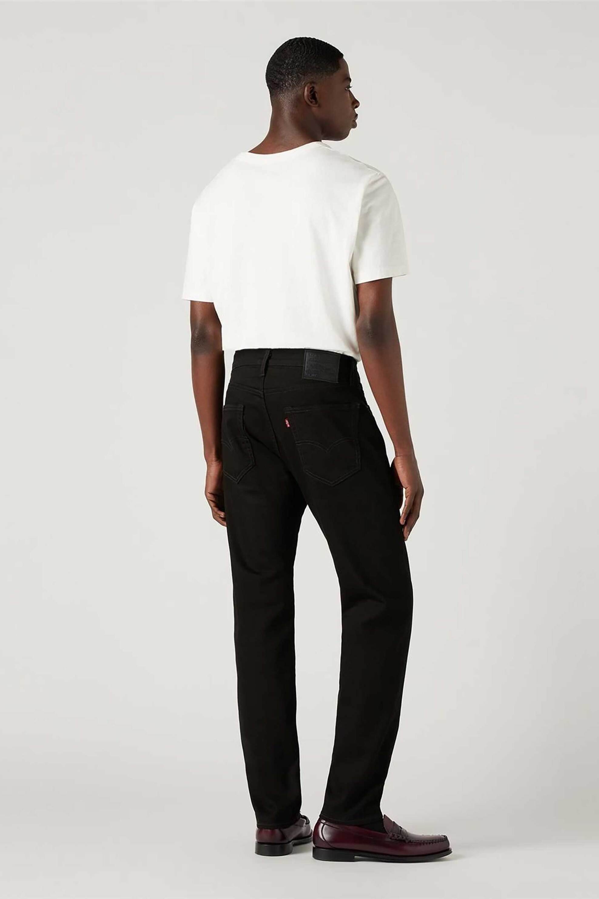 Levi&Apos S Ανδρικό Τζιν Παντελόνι Πεντάτσεπο Regular Tapered Fit 502 - 295070031-** Μαύρο