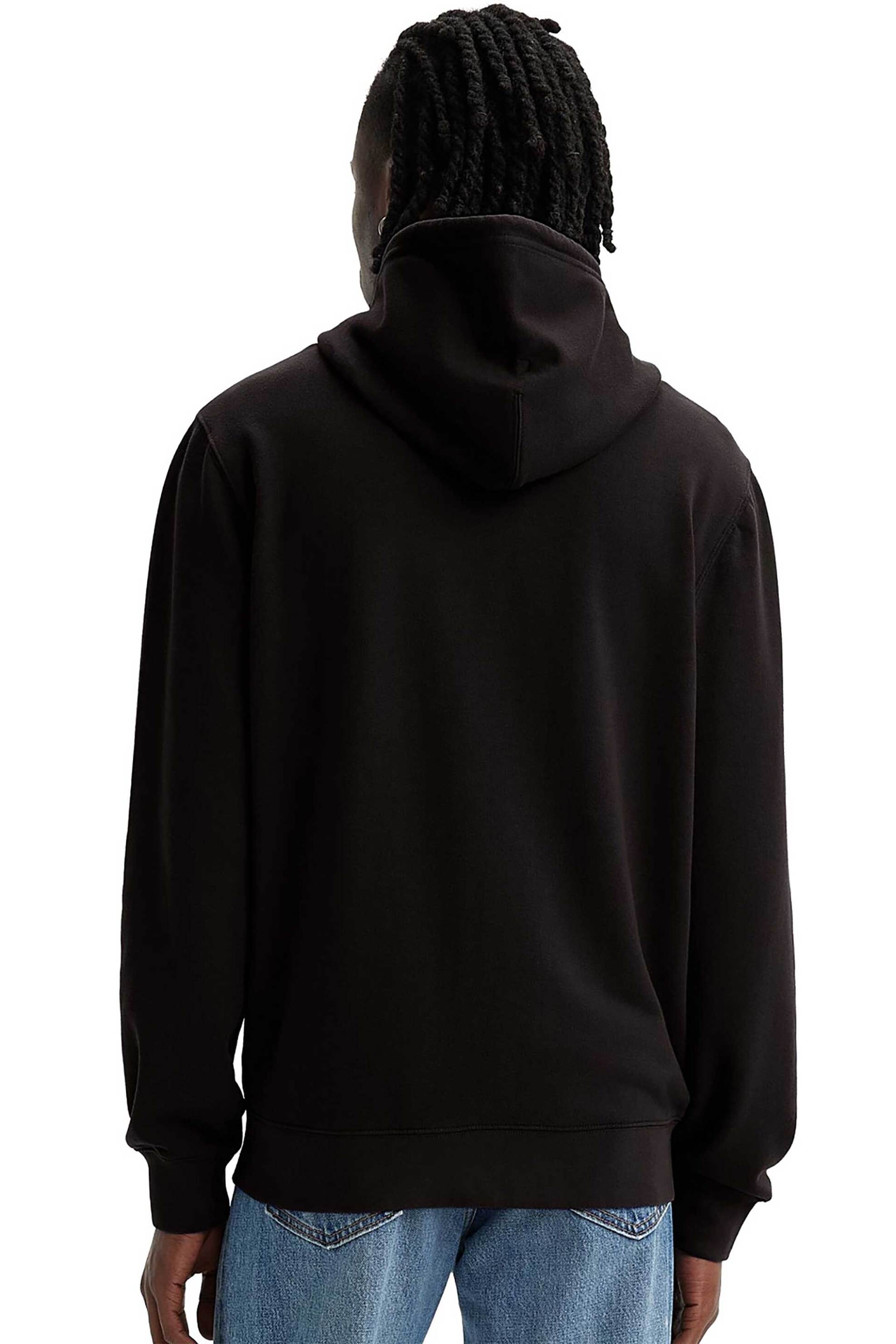 Levi's® ανδρική ζακέτα φούτερ με κουκούλα και λογότυπο Regular Fit - 345840016 Μπλε Σκούρο φωτογραφία