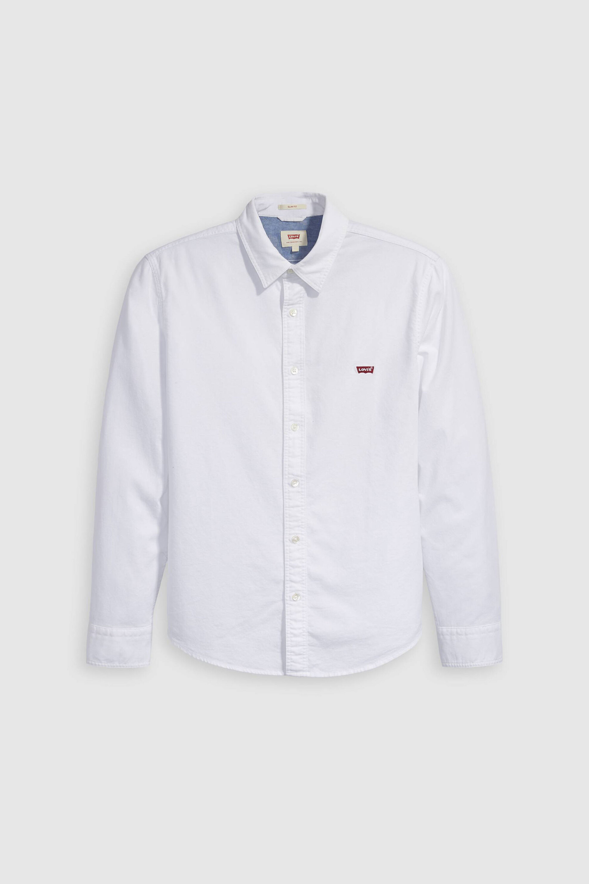 Levi&Apos S Ανδρικό Πουκάμισο Μονόχρωμο Slim Fit - 866250002 Λευκό