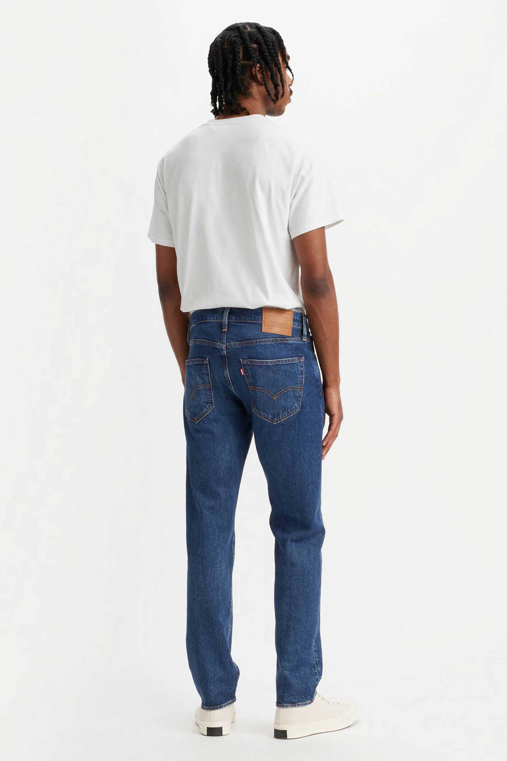 Levi&Apos S Ανδρικό Τζιν Παντελόνι Πεντάτσεπο Regular Tapered Fit 502 - 295071460 Denim Blue