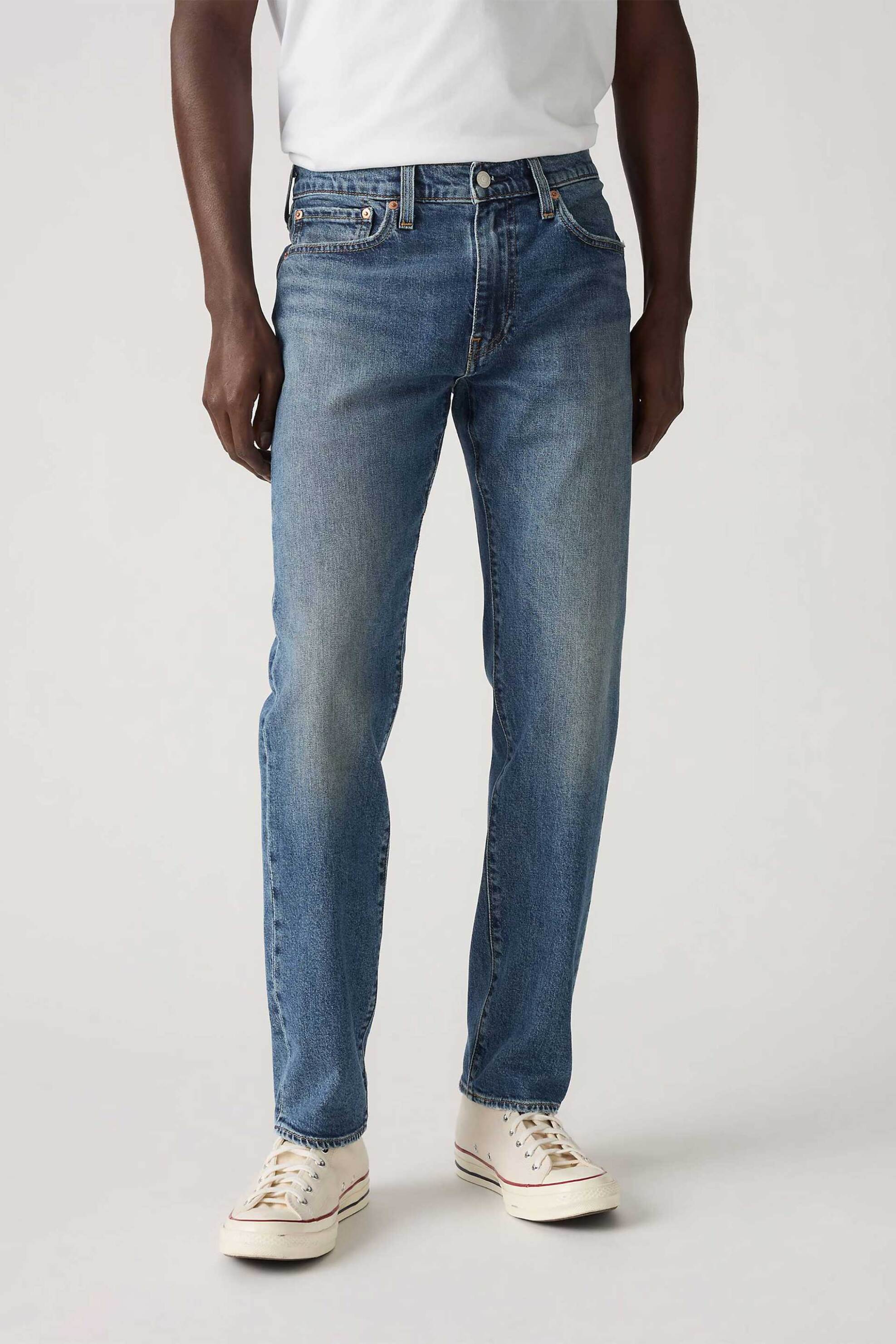 Levi's® ανδρικό τζιν παντελόνι πεντάτσεπο Regular Tapered Fit "502™" - 295071651 Denim Blue φωτογραφία