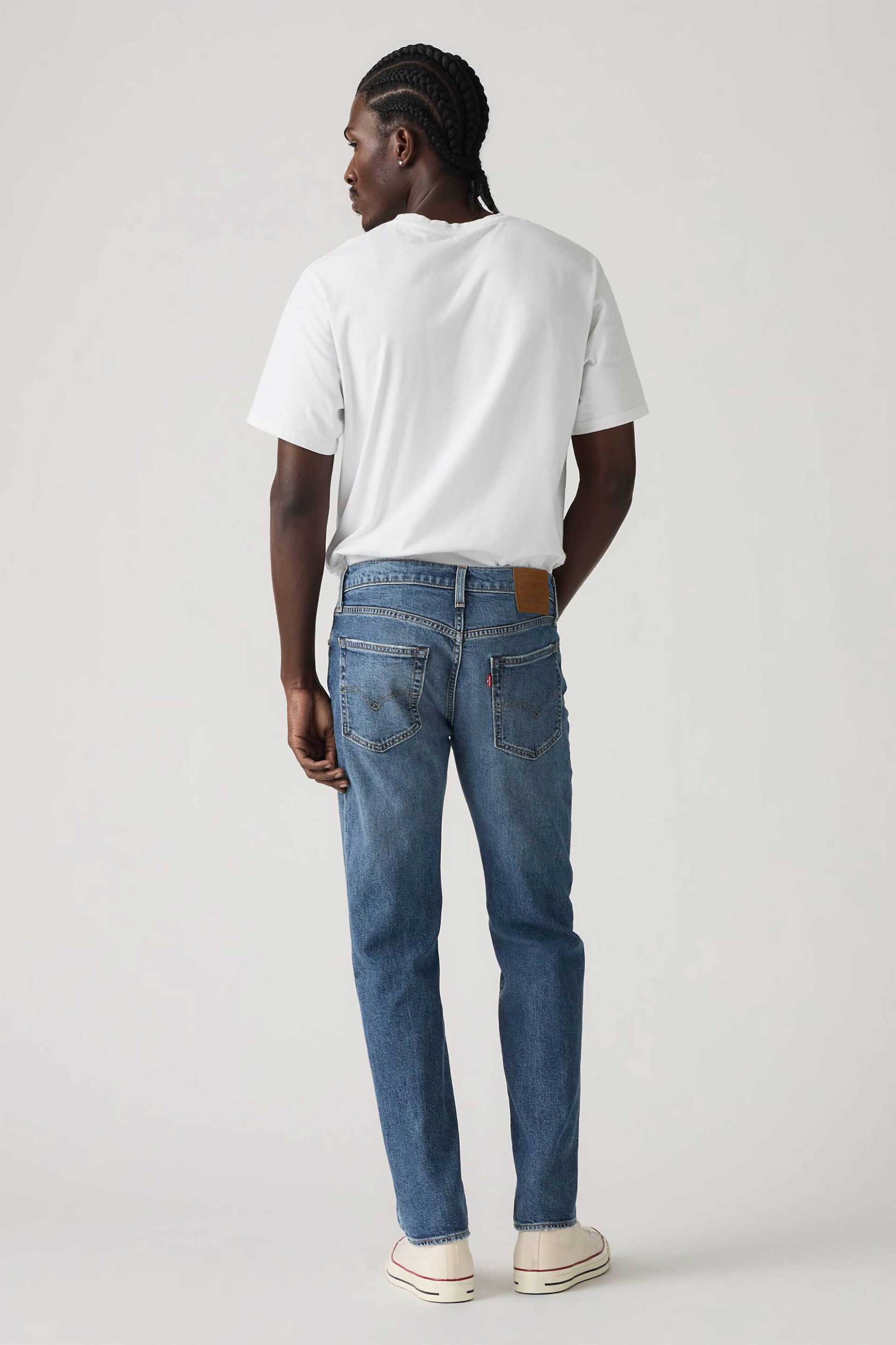 Levi's® ανδρικό τζιν παντελόνι πεντάτσεπο Regular Tapered Fit "502™" - 295071651 Denim Blue φωτογραφία