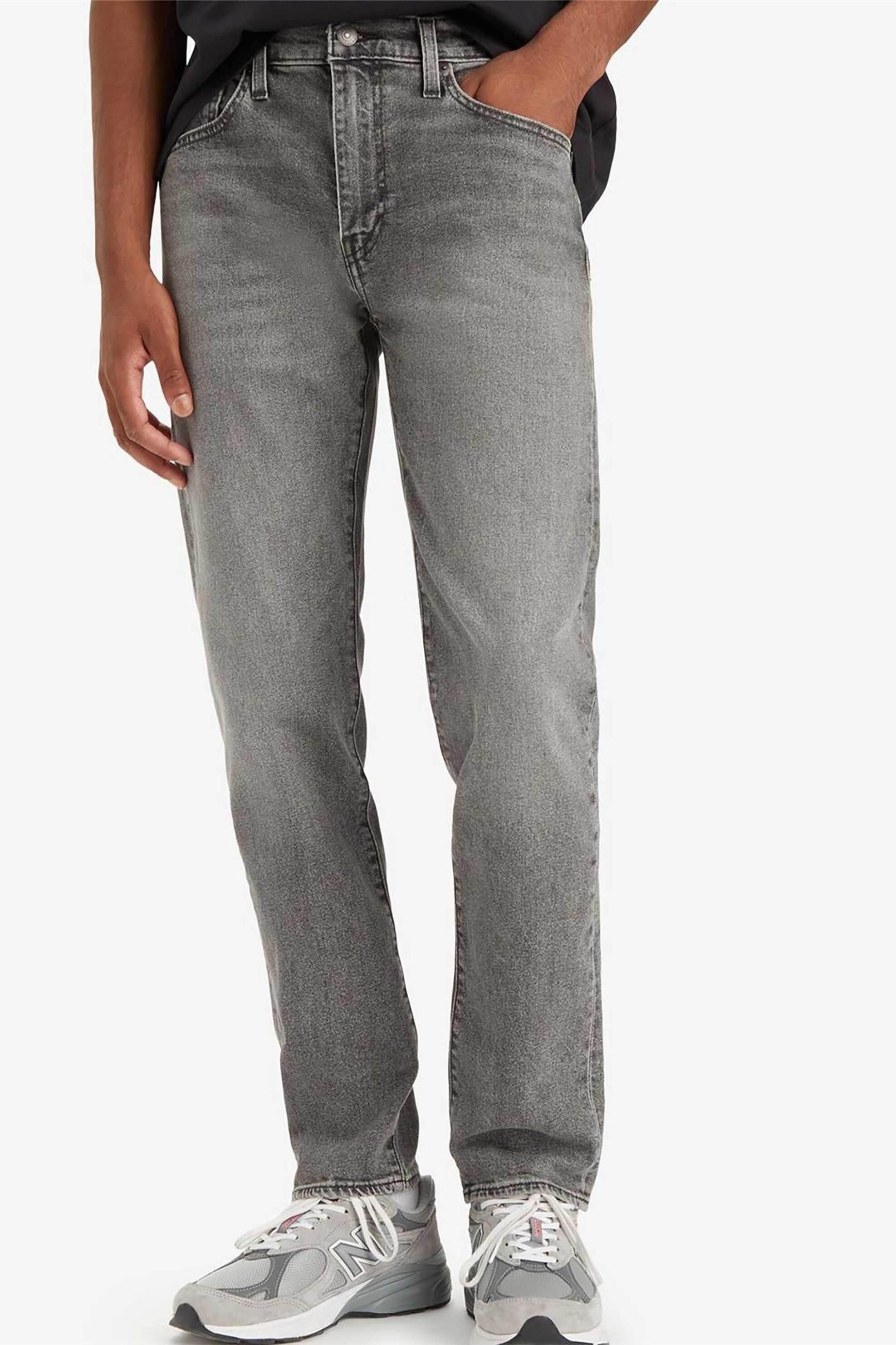 Levi's® ανδρικό τζιν παντελόνι πεντάτσεπο Regular Tapered Fit "502™" - 295071420 Γκρι φωτογραφία
