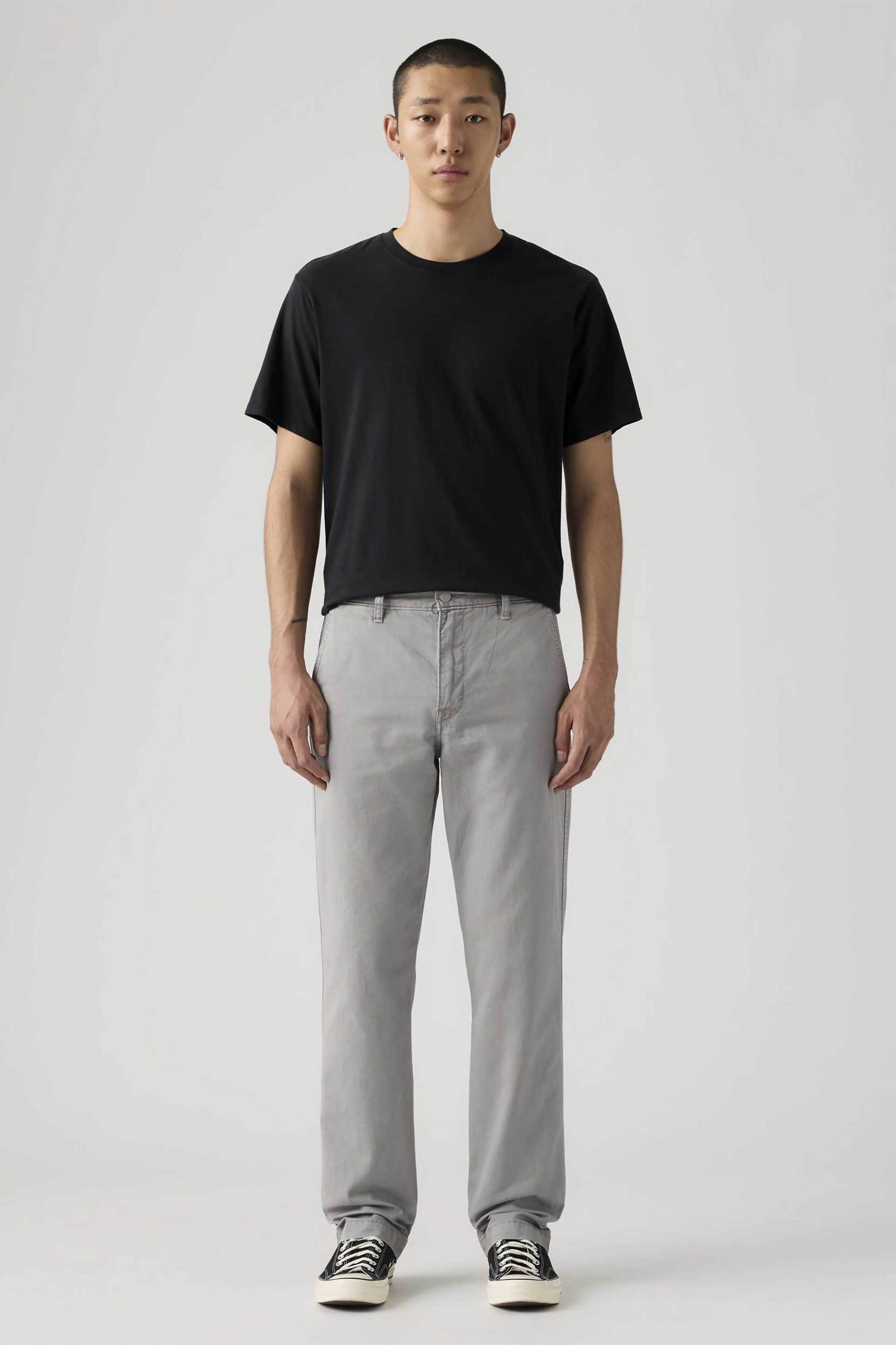 Levi's® ανδρικό παντελόνι chino Relaxed Fit "Xx Authentic" - A57530093 Γκρι