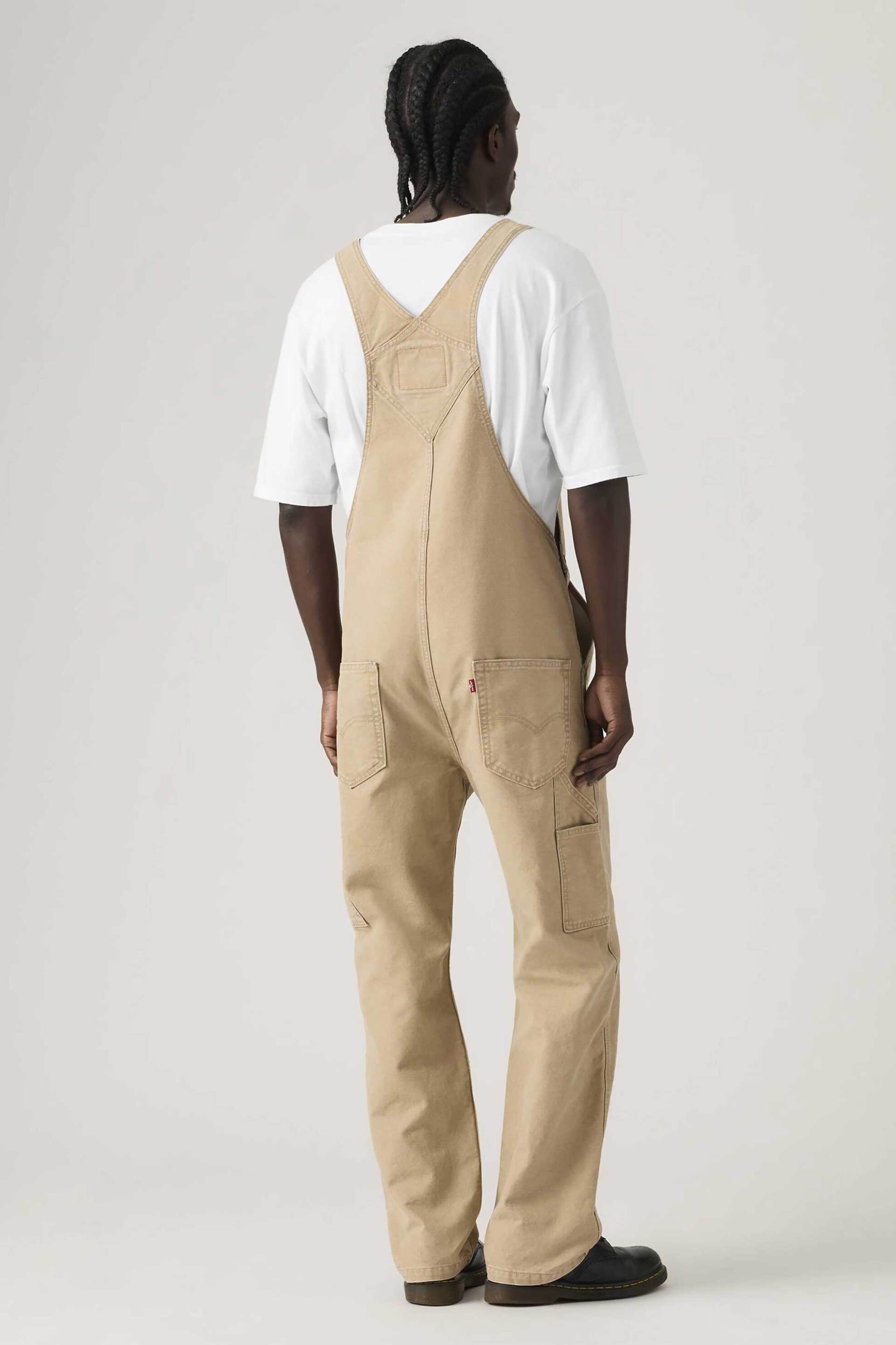 Levi&Apos S Ανδρική Denim Ολόσωμη Φόρμα Πεντάτσεπη Loose Fit Overalls - 0057W0002 Μπεζ