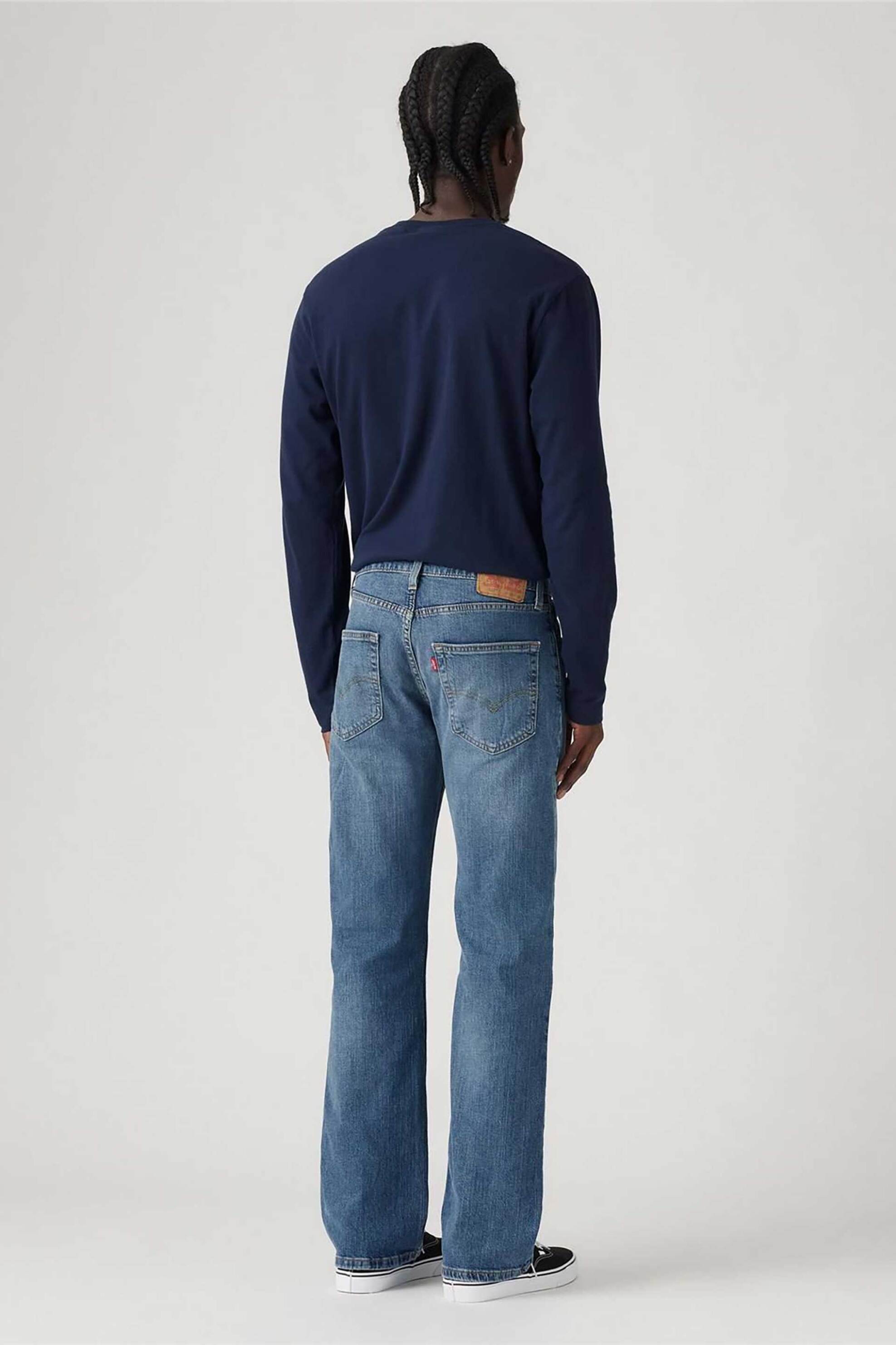 Levi&Apos S Ανδρικό Τζιν Παντελόνι Πεντάτσεπο Slim Bootcut Fit 527 - 055270685 Denim Blue