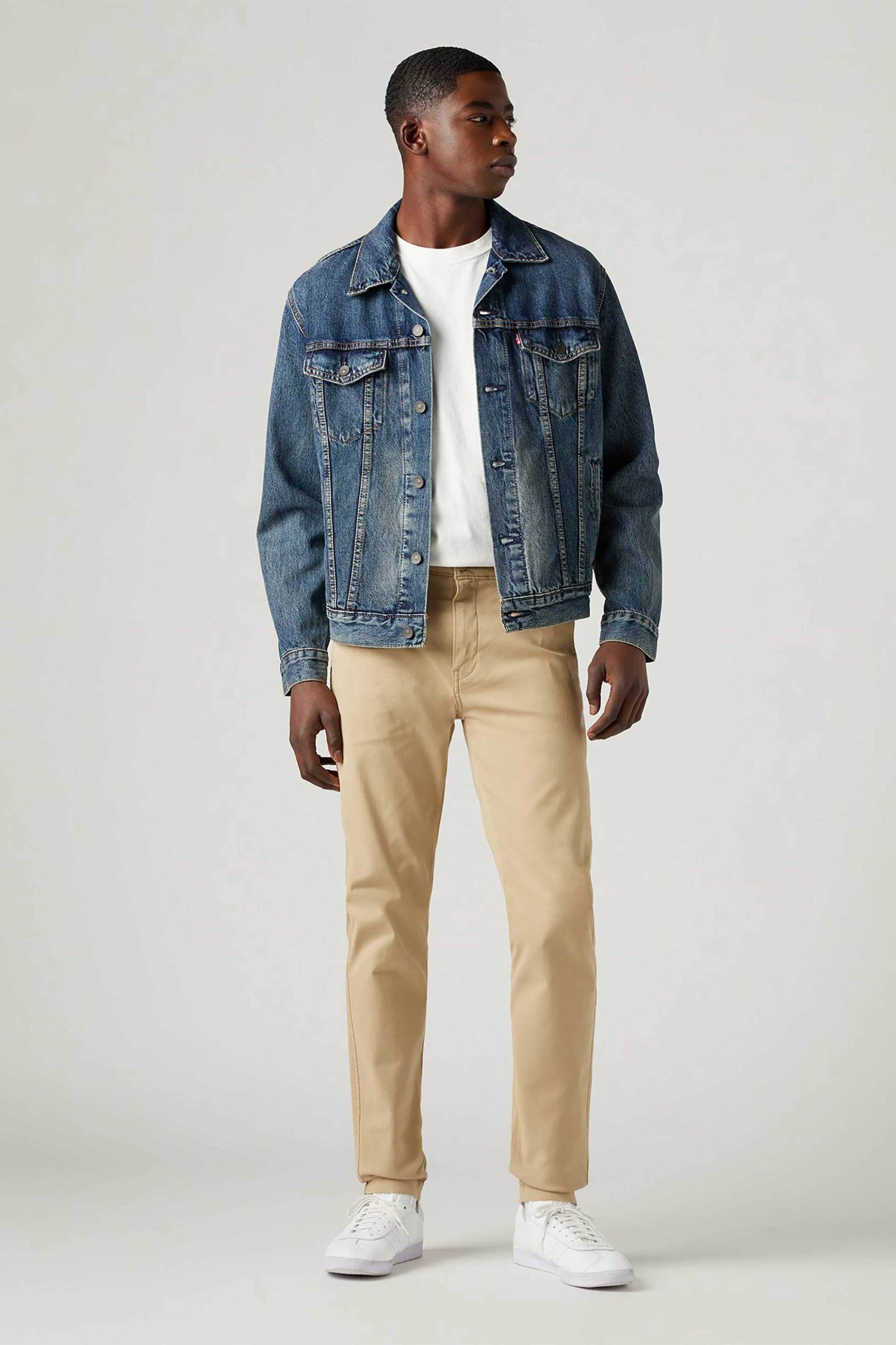Levi's® ανδρικό παντελόνι chino Slim Tapered Fit "Xx" - 171990011 Μπεζ