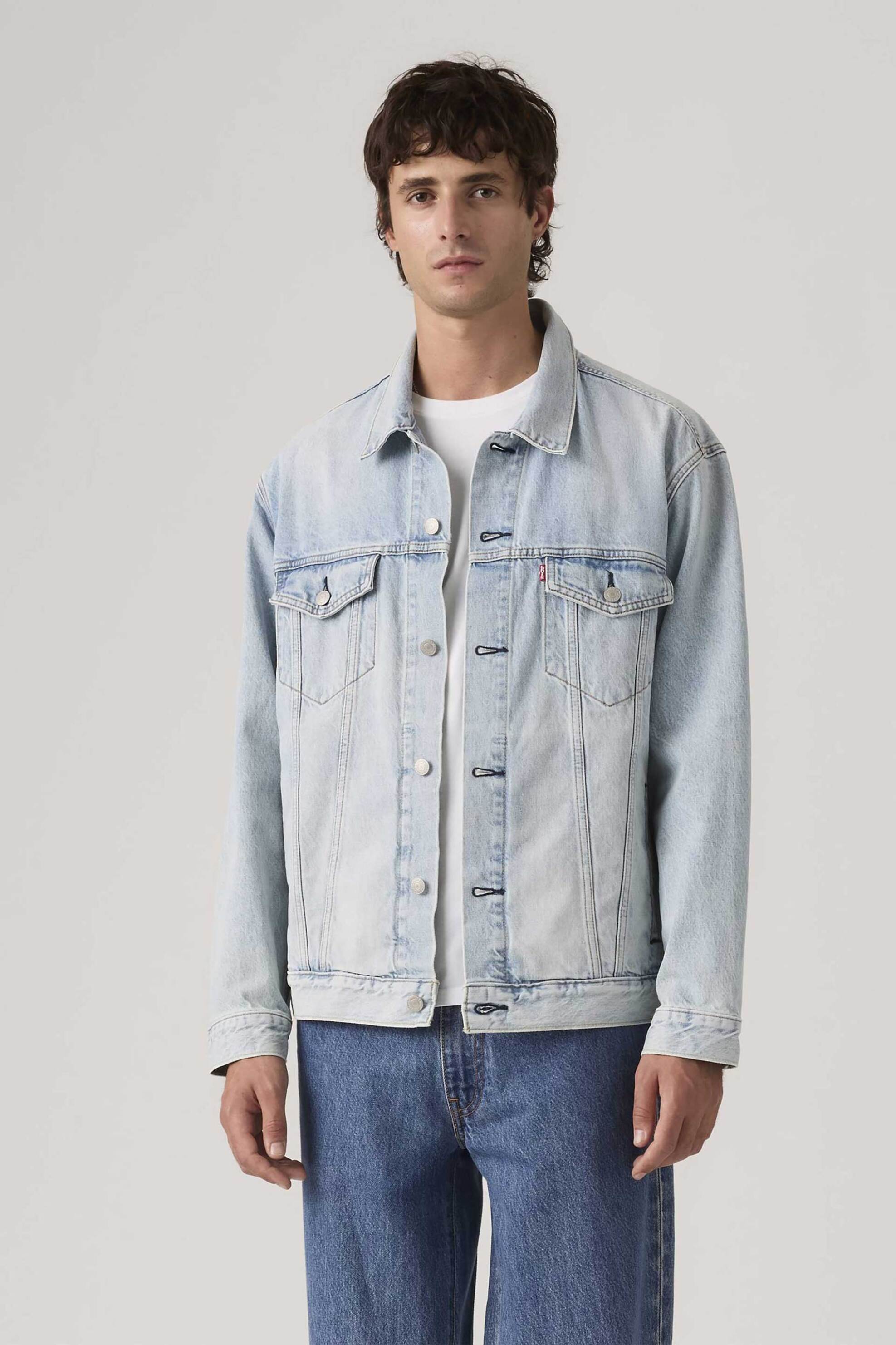 Levi's® ανδρικό denim jacket Relaxed Fit "Trucker" - A57820112 Denim Blue Ανοιχτό