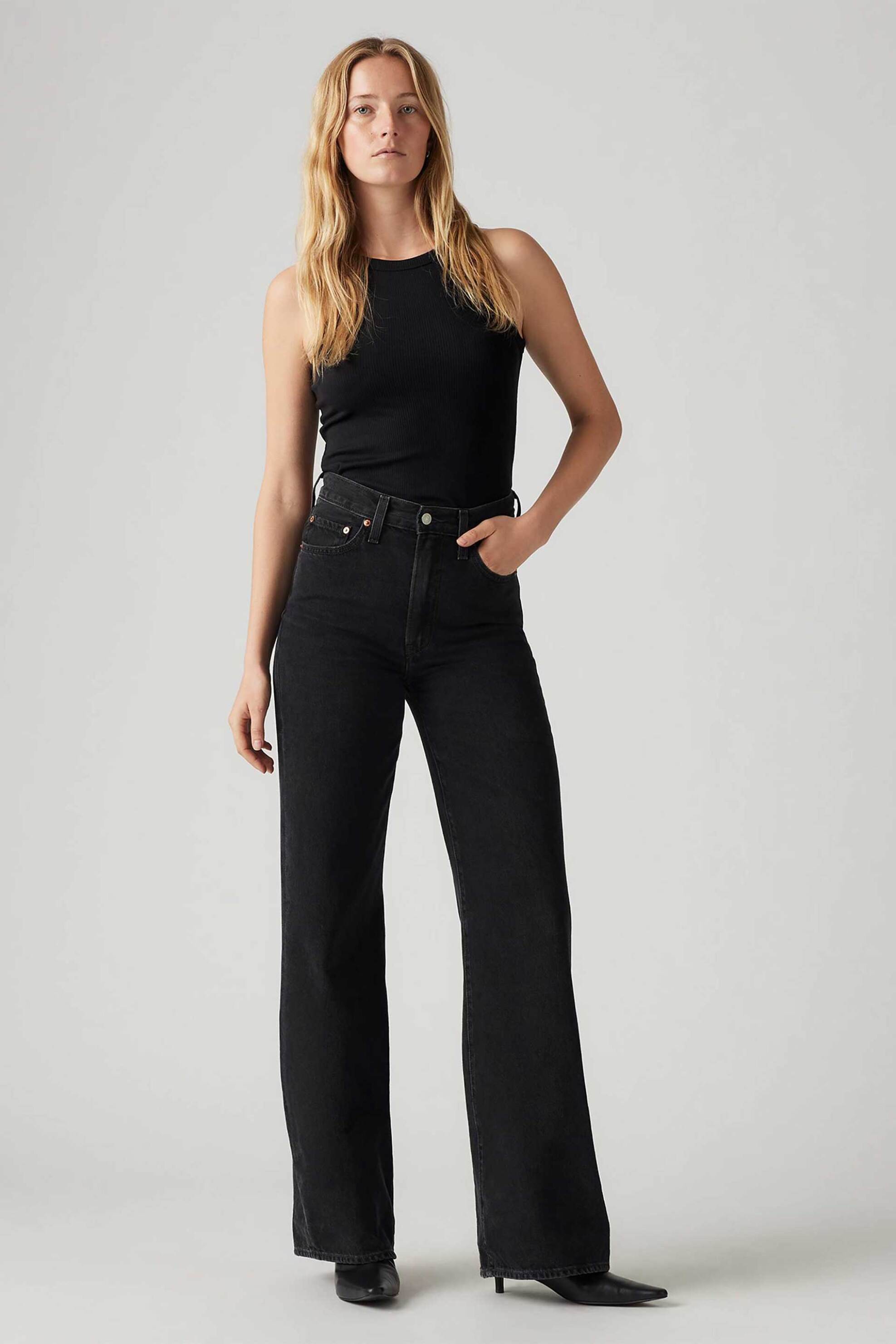 Levi's Levi's® γυναικείο τζιν παντελόνι ψηλόμεσο πεντάτσεπο Wide Leg 