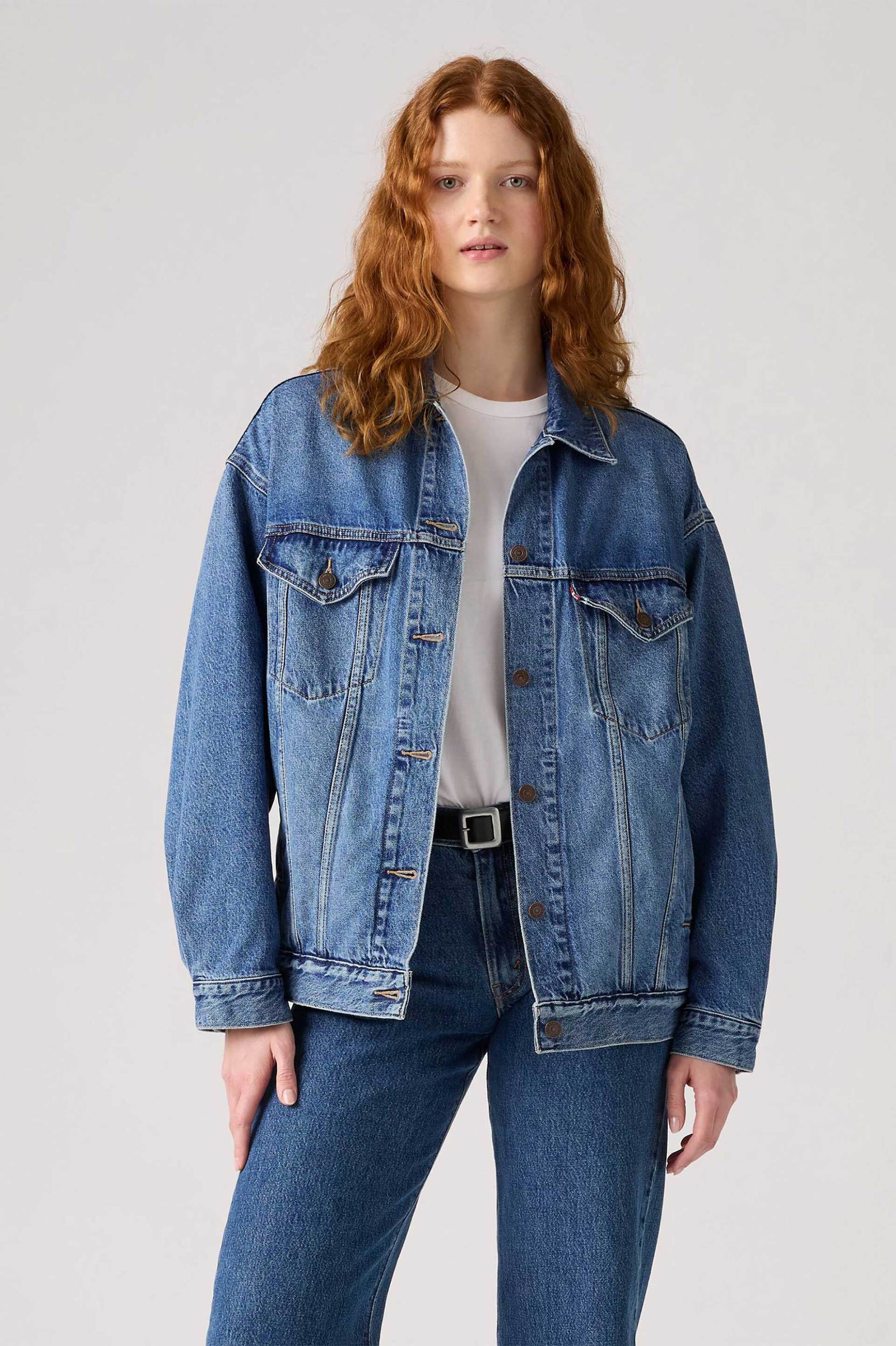 Levi's® γυναικείο denim jacket Loose Fit "Trucker" - A34720003 Denim Blue φωτογραφία