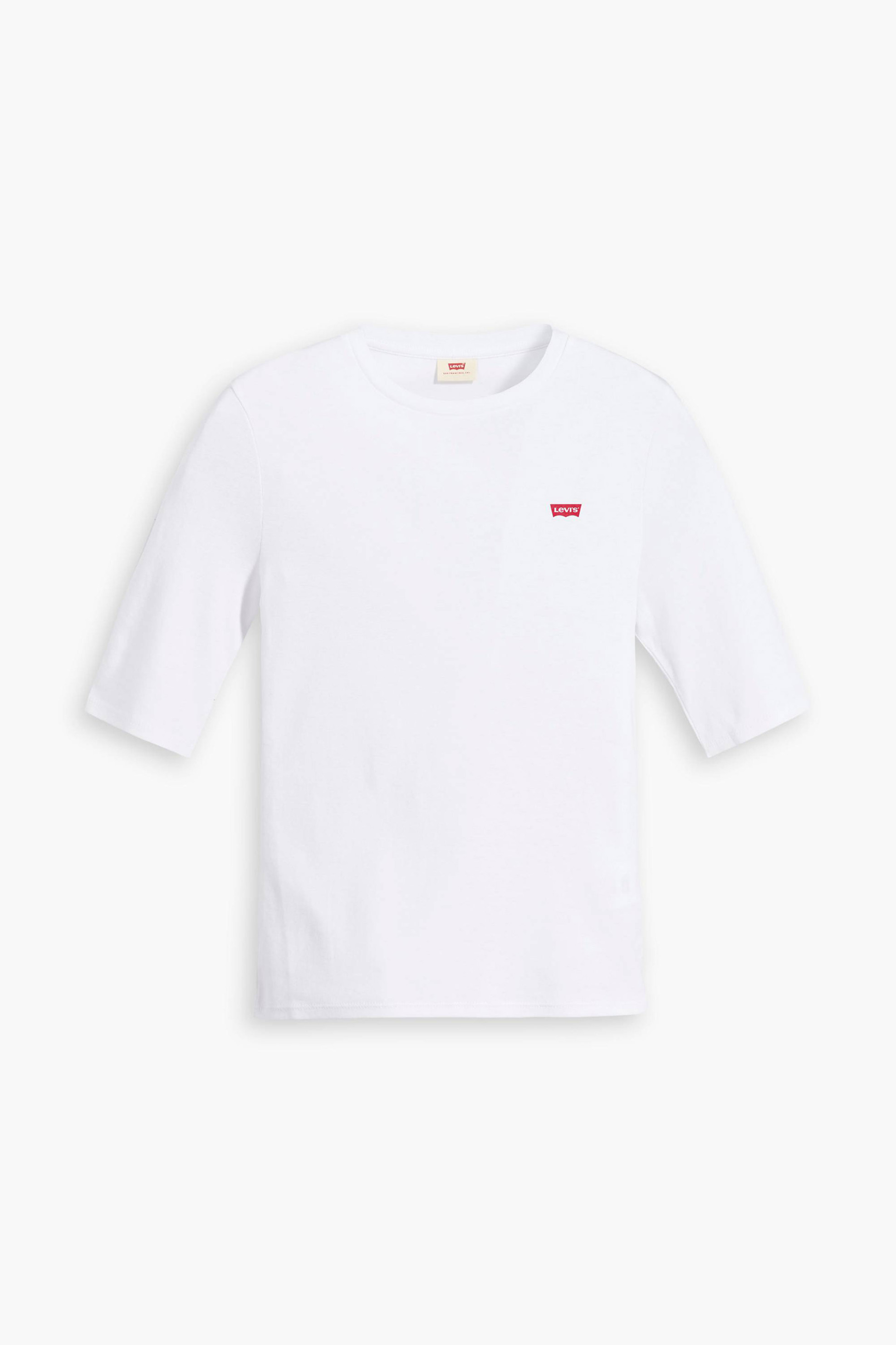 Levi's® γυναικείο T-shirt με λογότυπο Slim Fit "Luca" - A33880003 Λευκό φωτογραφία