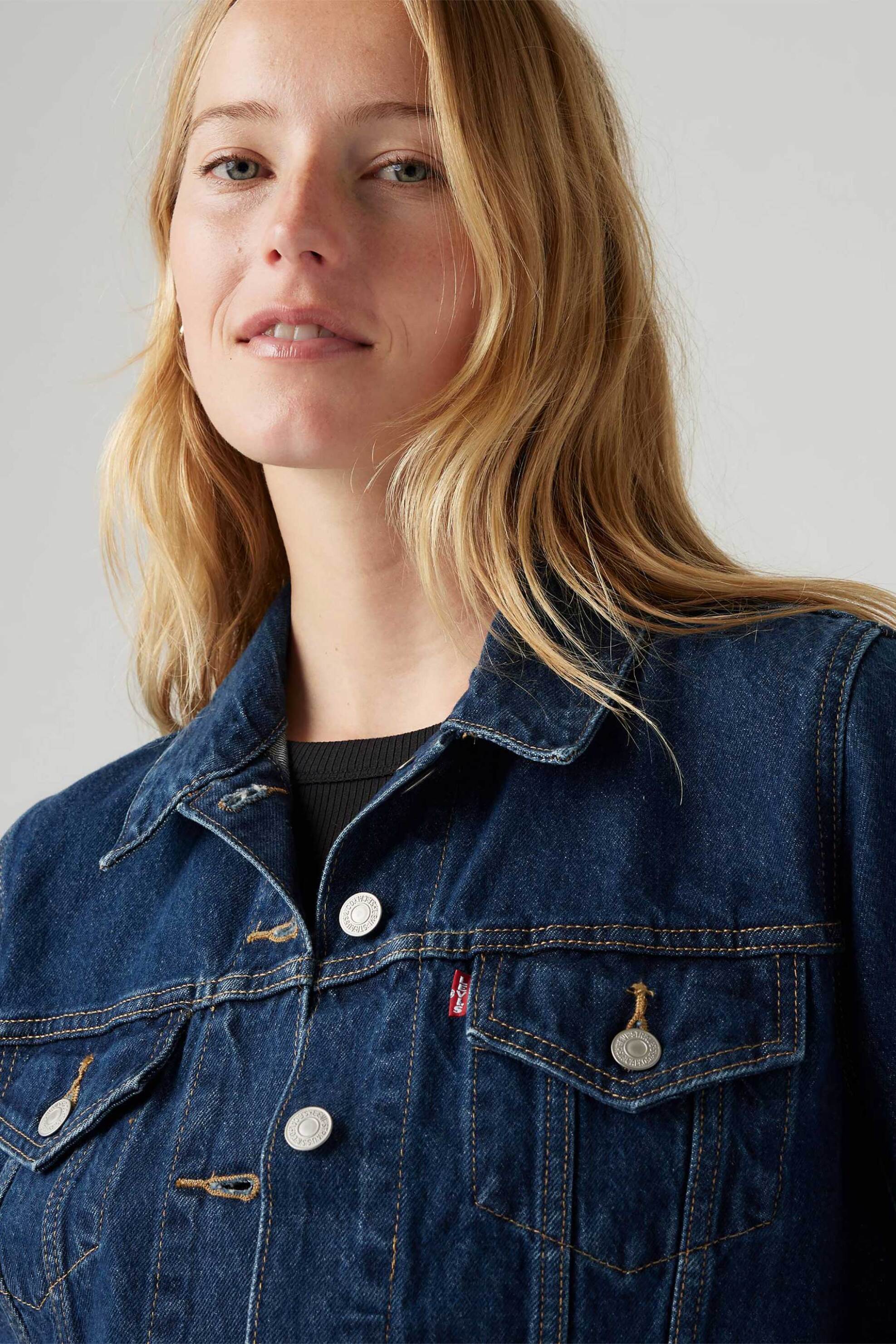 Levi's® γυναικείο denim jacket Slim Fit "The Original Trucker" - 299450036 Denim Blue φωτογραφία