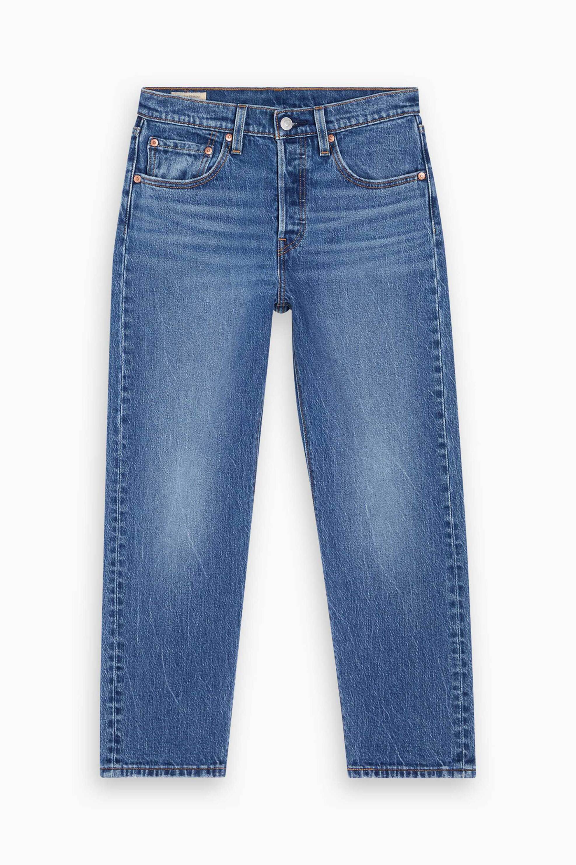 Levi's® γυναικείο τζιν παντελόνι ψηλόμεσο cropped "501®" - 362000335 Denim Blue φωτογραφία