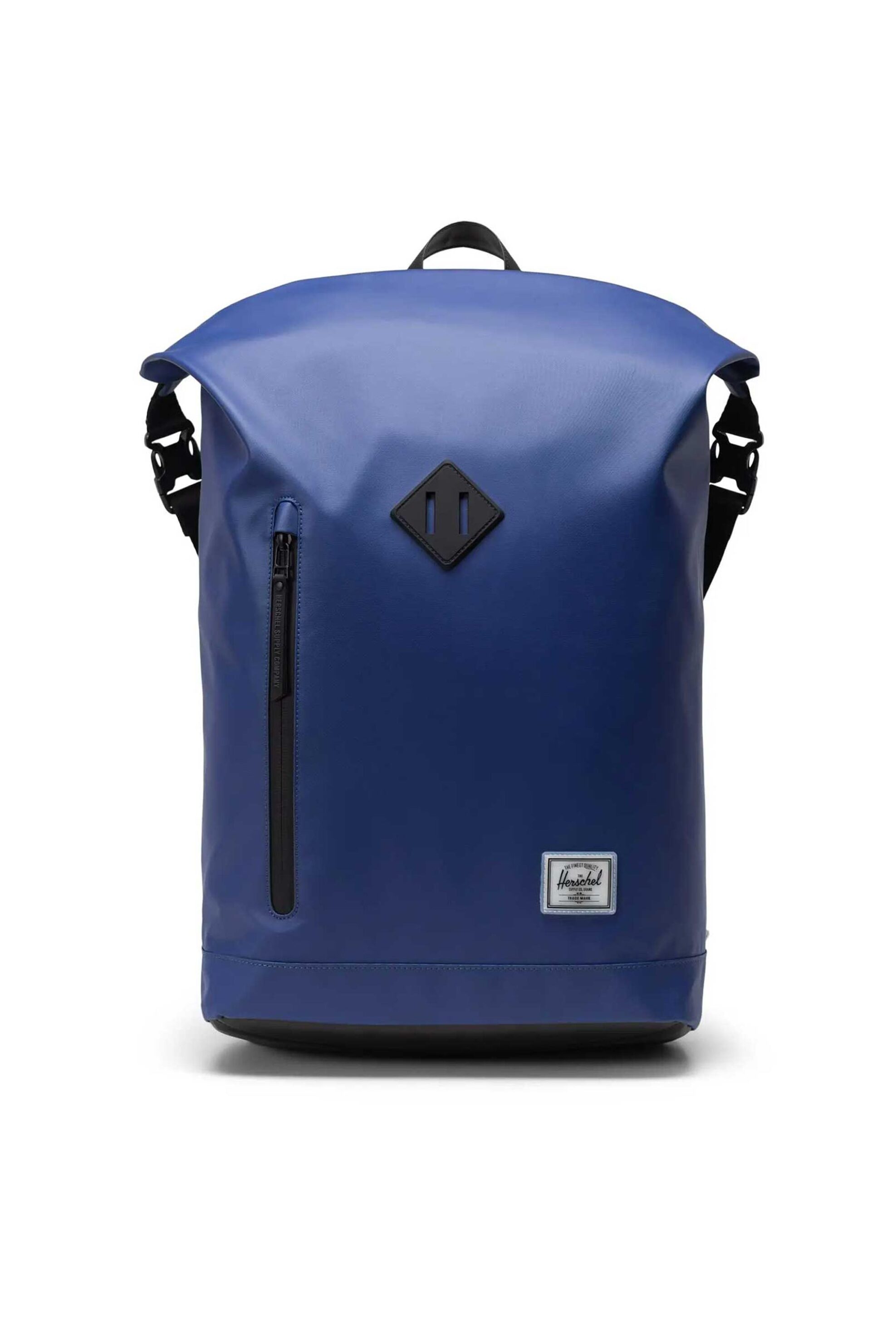 Herschel unisex backpack αδιάβροχο μονόχρωμο με contrast logo patch "Roll Top" 23 L - 66UBWR00122