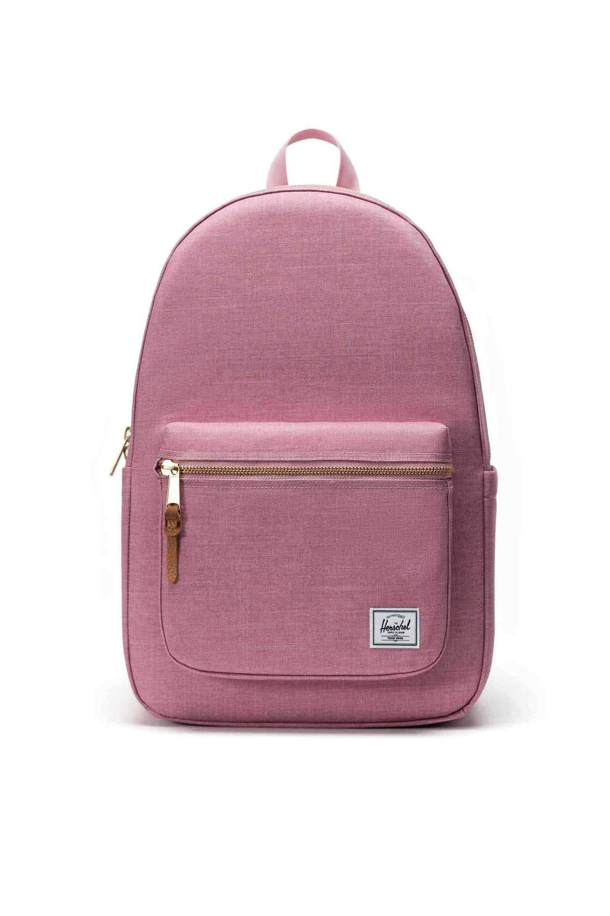 Herschel unisex backpack μονόχρωμο με contrast logo print "Settlement" 23 L - 66UBCL01943 Σάπιο Μήλο