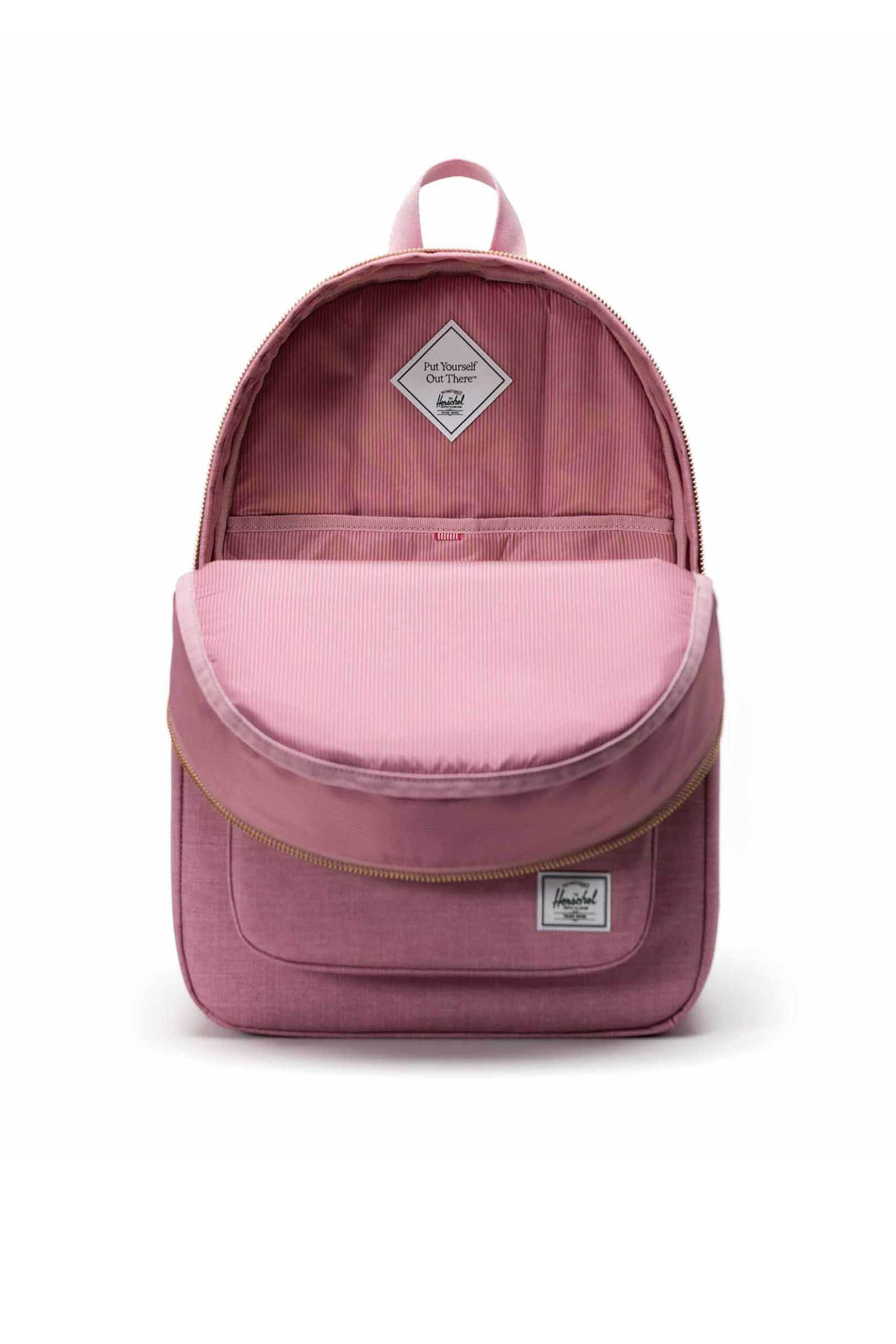 Herschel Unisex Backpack Μονόχρωμο με Contrast Logo Print Settlement 23 L - 66Ubcl01943 Σάπιο Μήλο