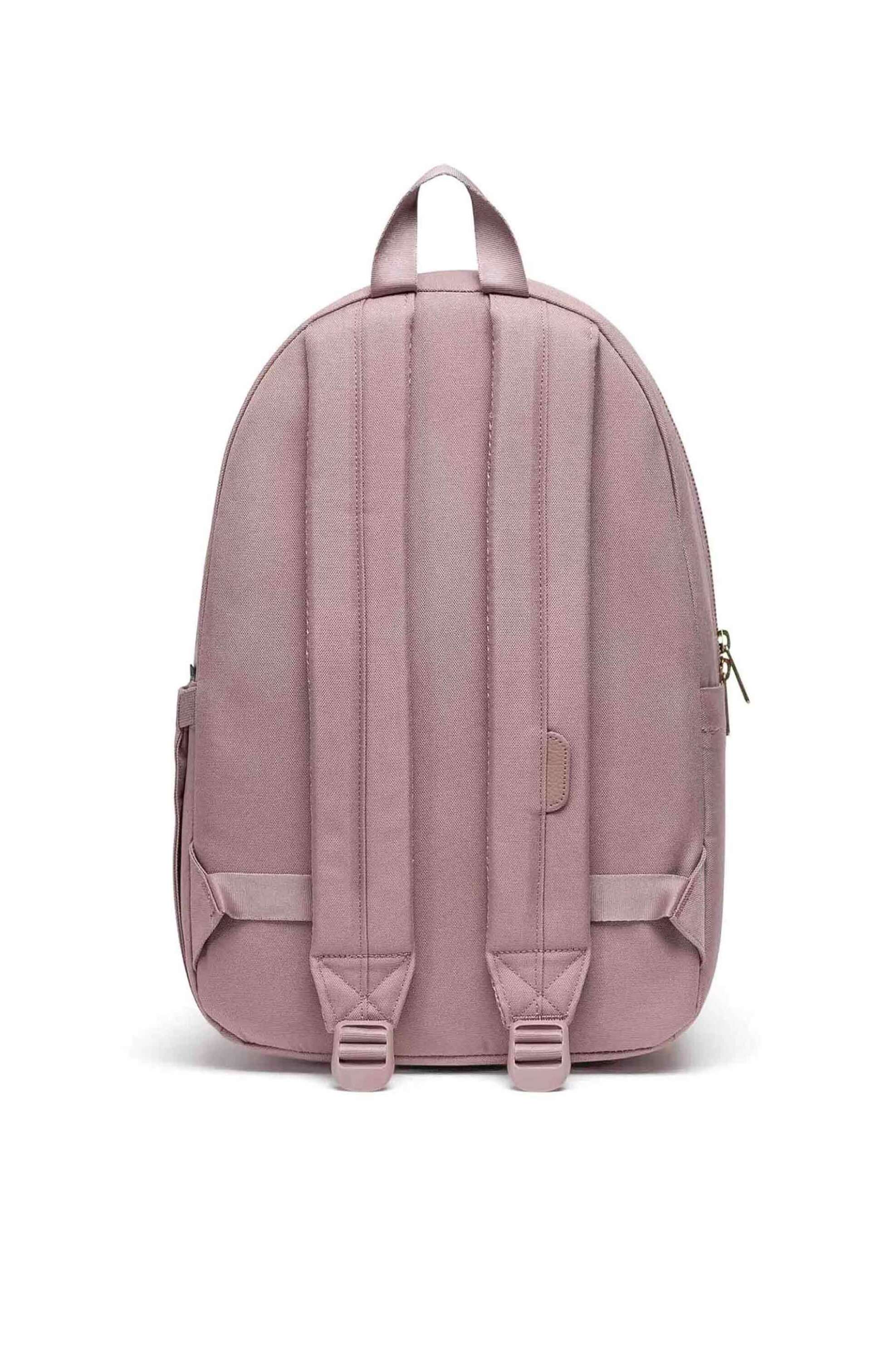 Herschel Unisex Backpack Μονόχρωμο με Contrast Logo Print Settlement 23 L - 66Ubcl00994 Ροζ