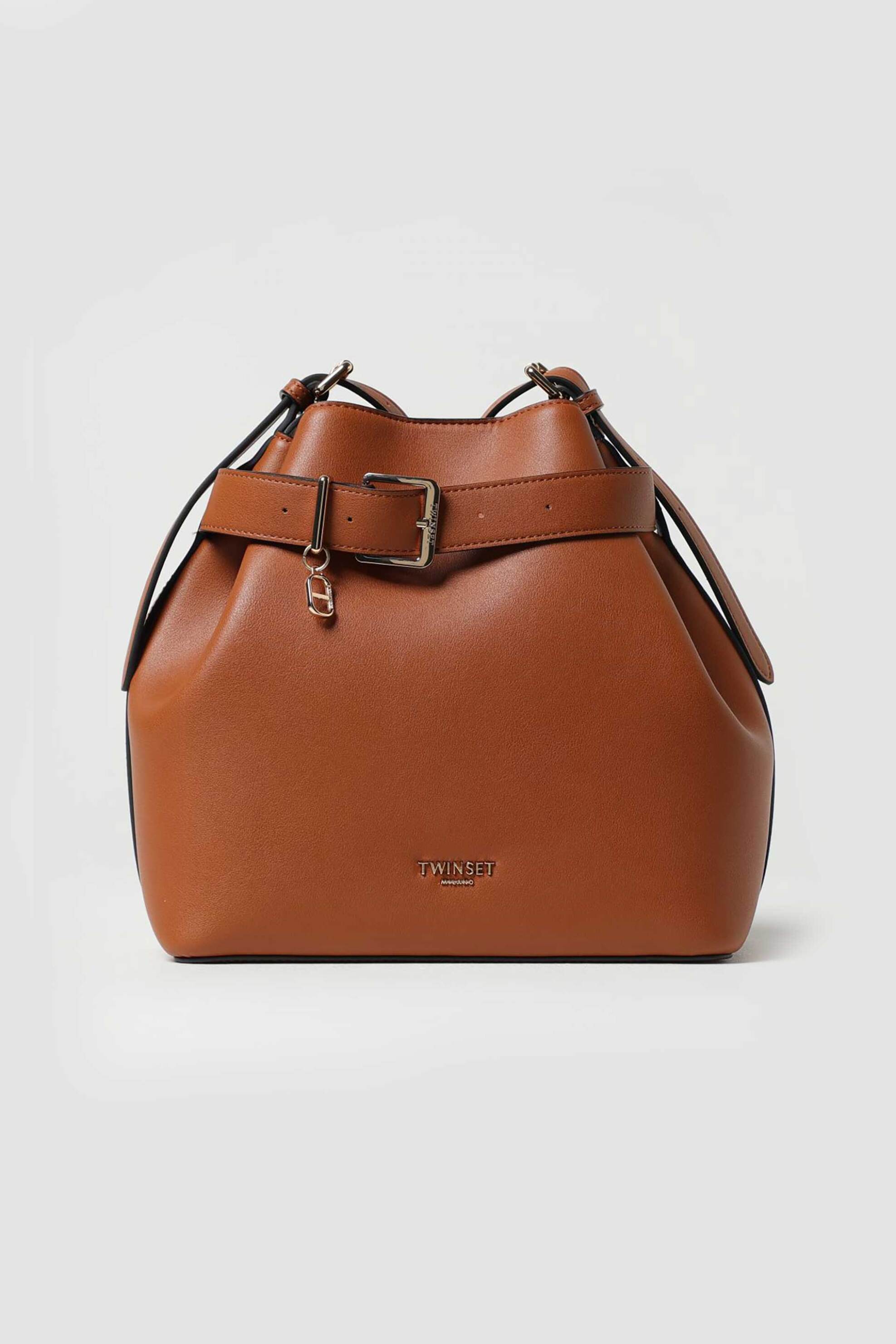 TWINSET Twinset γυναικεία τσάντα ώμου bucket - 251TB7292 Ταμπά