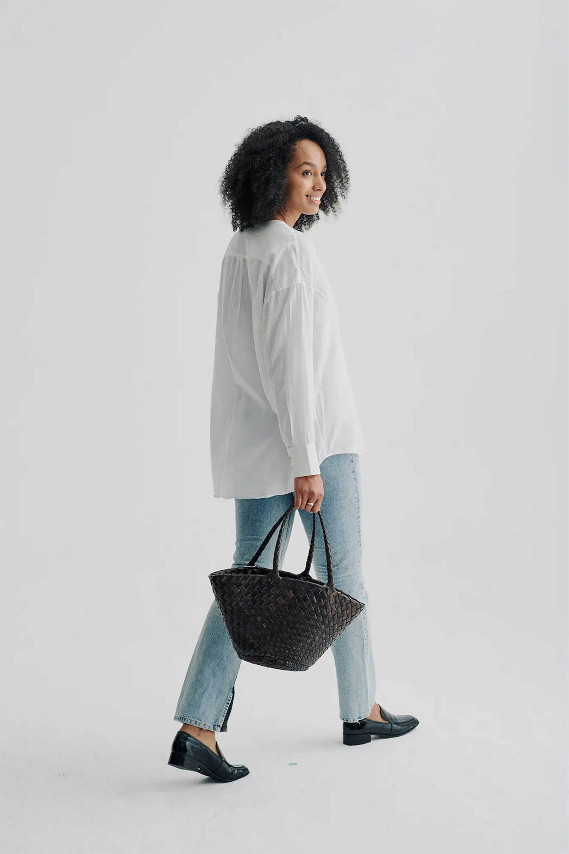 Dragon Diffusion γυναικεία δερμάτινη τσάντα χειρός "Egola" - 8026 Καφέ φωτογραφία