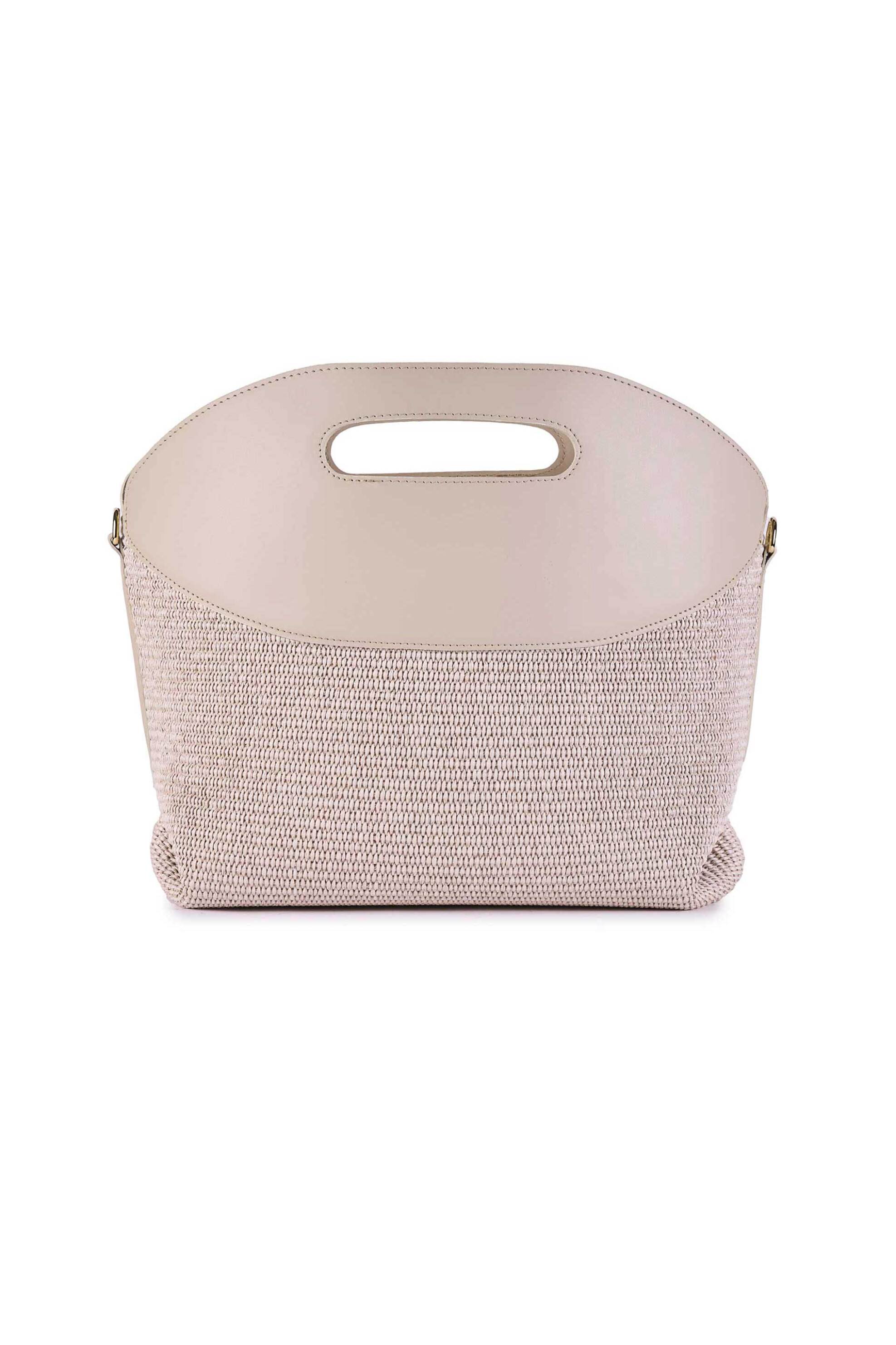 VIAMAILBAG ViaMailBag γυναικεία χειροποίητη τσάντα χειρός "Fleur Unit" - FLEUR/UNIT/SS25 Εκρού