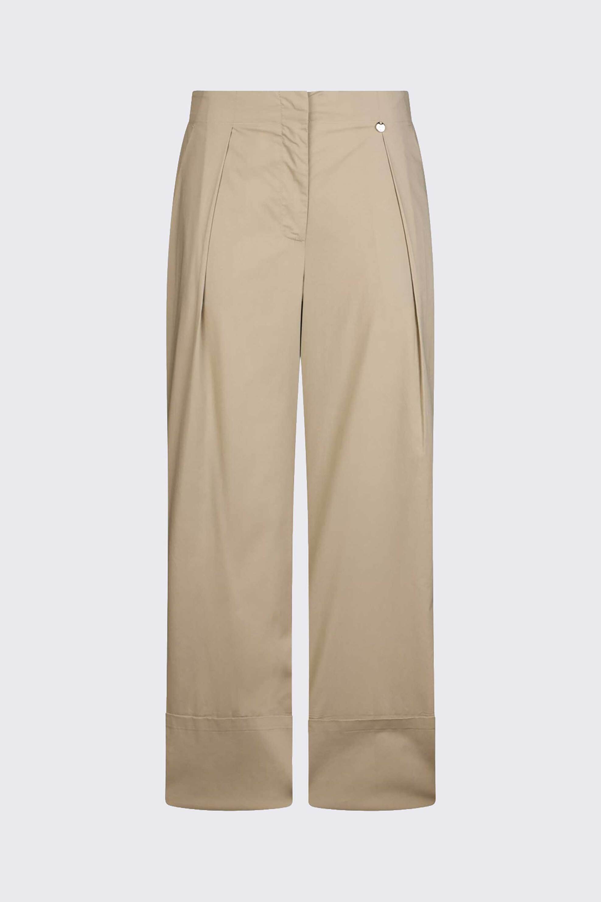 Liu Jo Γυναικείo Παντελόνι Wide Leg - Wa6498T4853 Γκρι Ανοιχτό