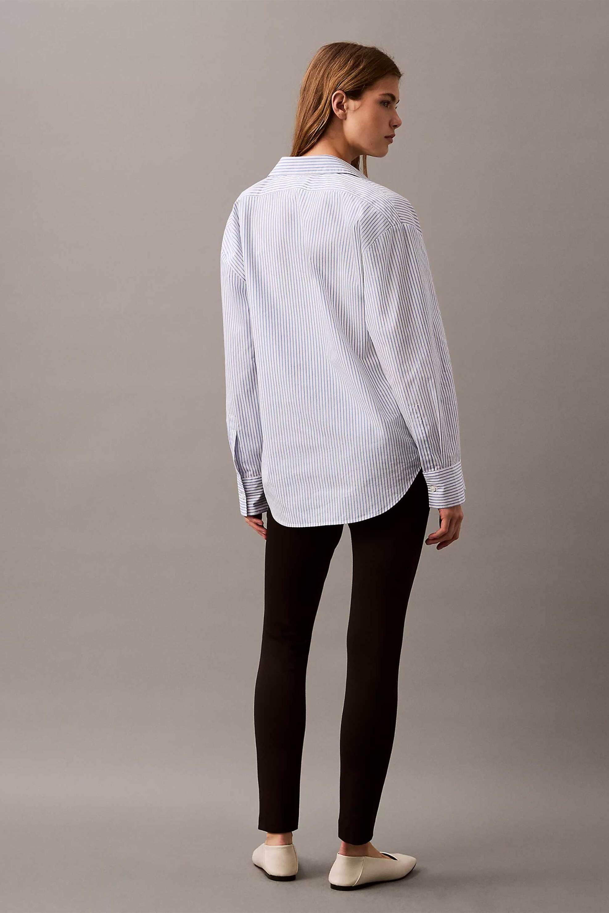 Calvin Klein Γυναικείο Ελαστικό Παντελόνι Skinny Fit - Lv044B691G Μαύρο