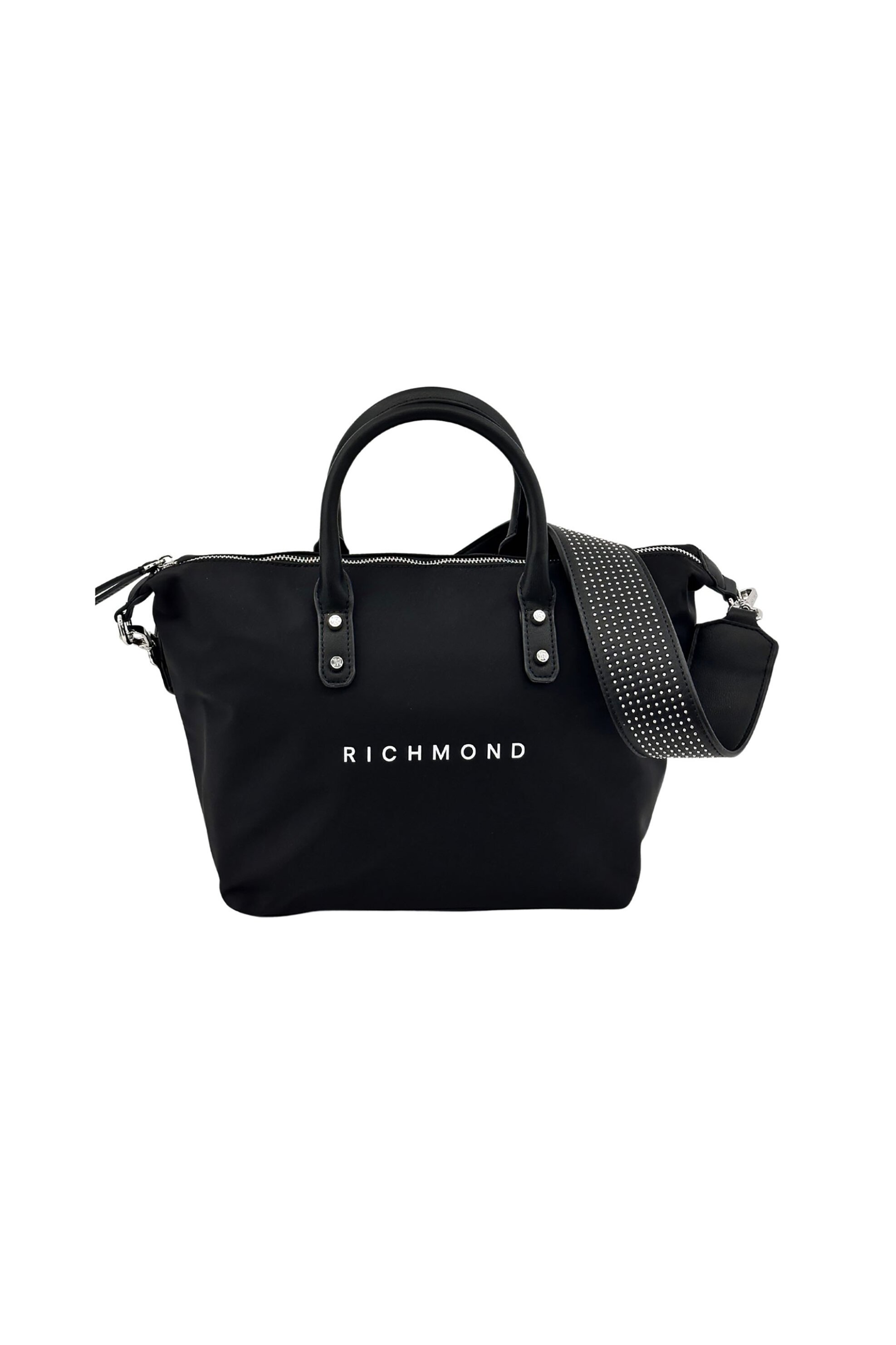 John Richmond γυναικεία τσάντα ώμου με logo print "Vos" | ONE SIZE