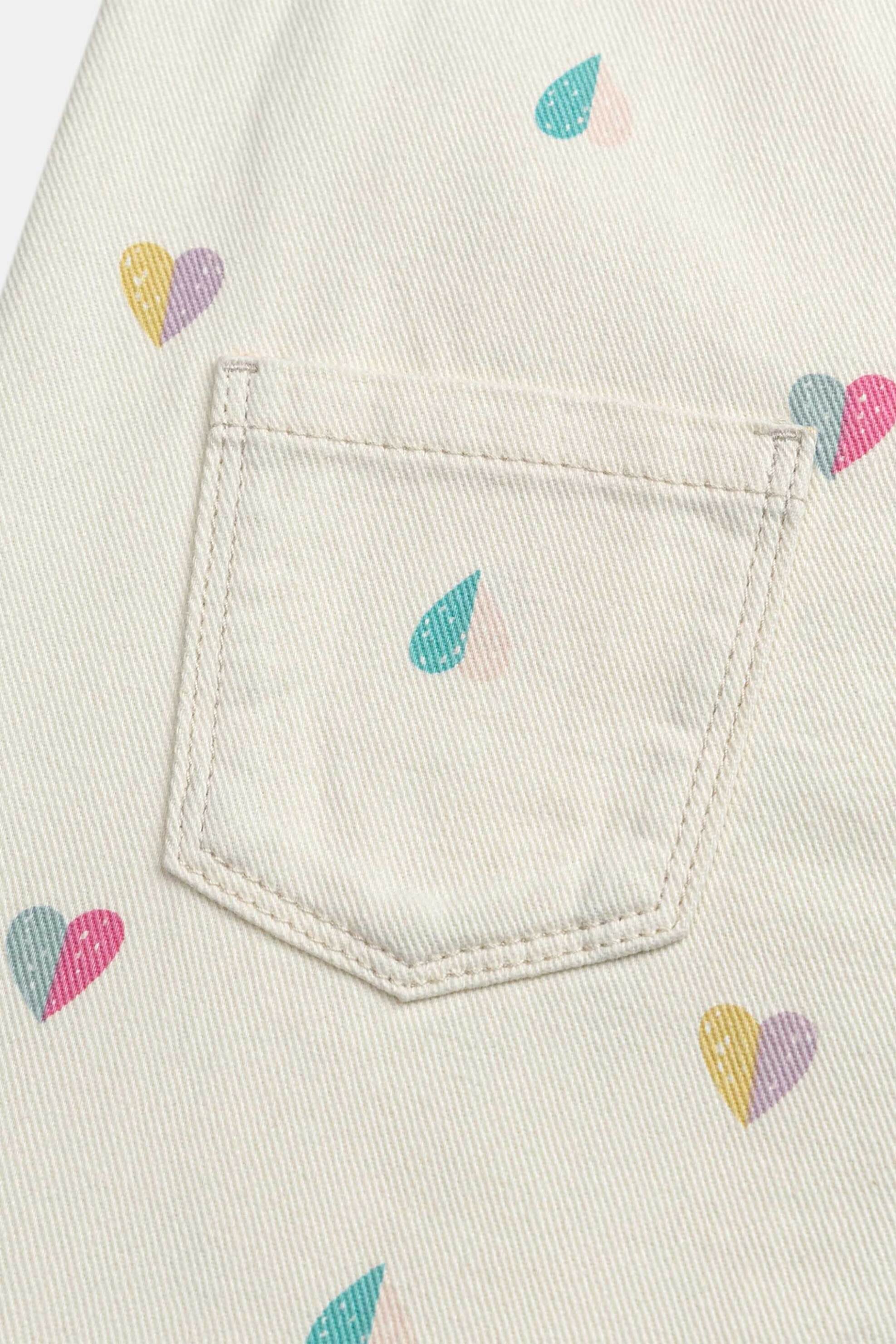 Dpam Παιδικό Denim Φόρεμα-Σαλοπέτα για Κορίτσια White Dungaree - 370333 Λευκό