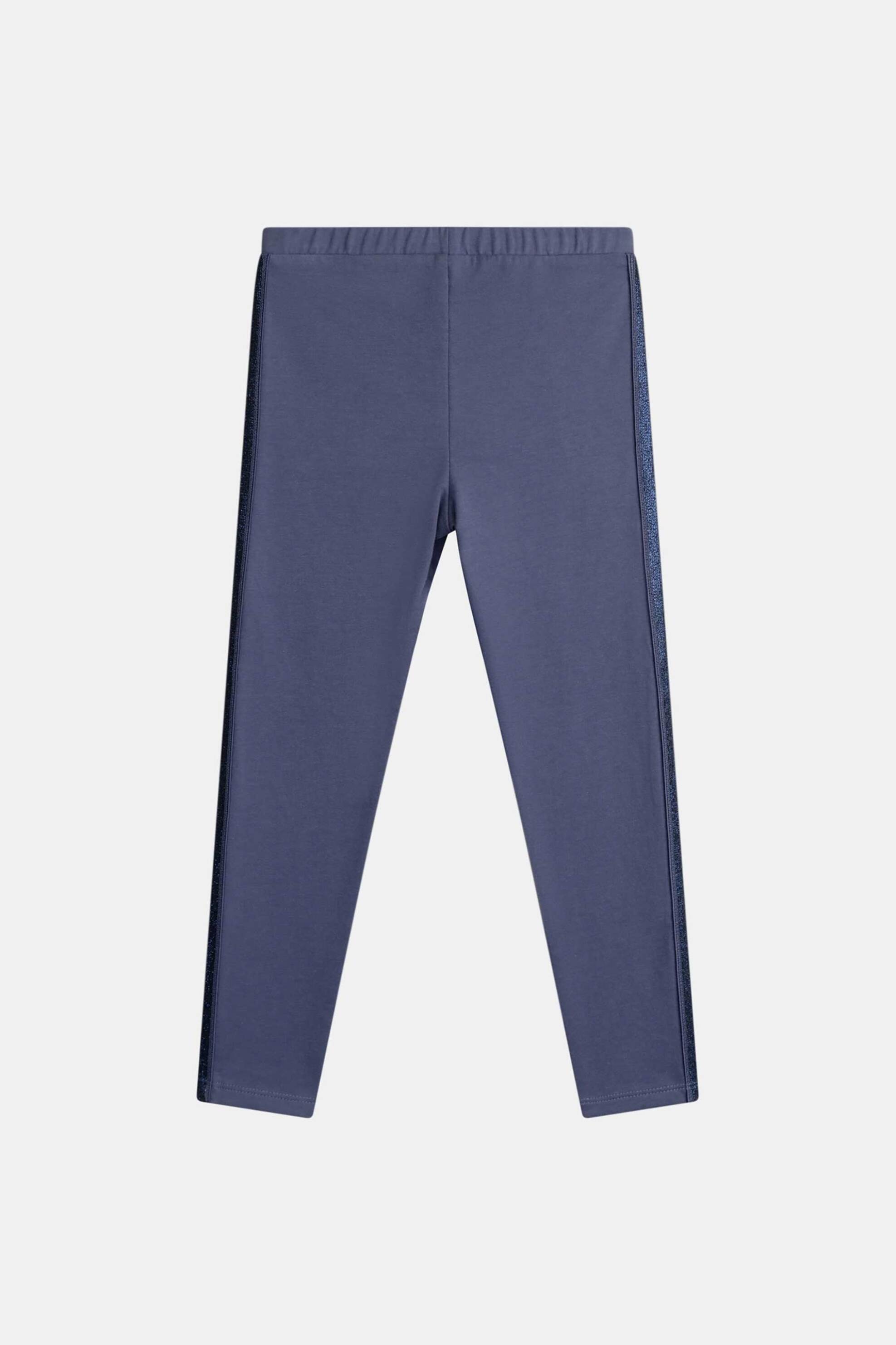 DPAM παιδικό παντελόνι κολάν για κορίτσια "Navy Glitter" - 370903 Μπλε Σκούρο φωτογραφία