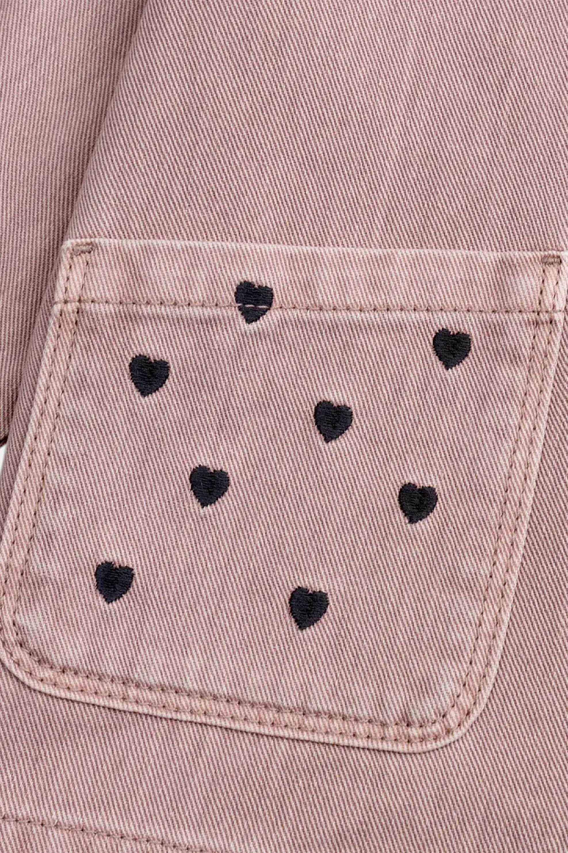 Dpam Παιδικό Denim Μπουφάν για Κορίτσια Dusty - 370758 Ροζ