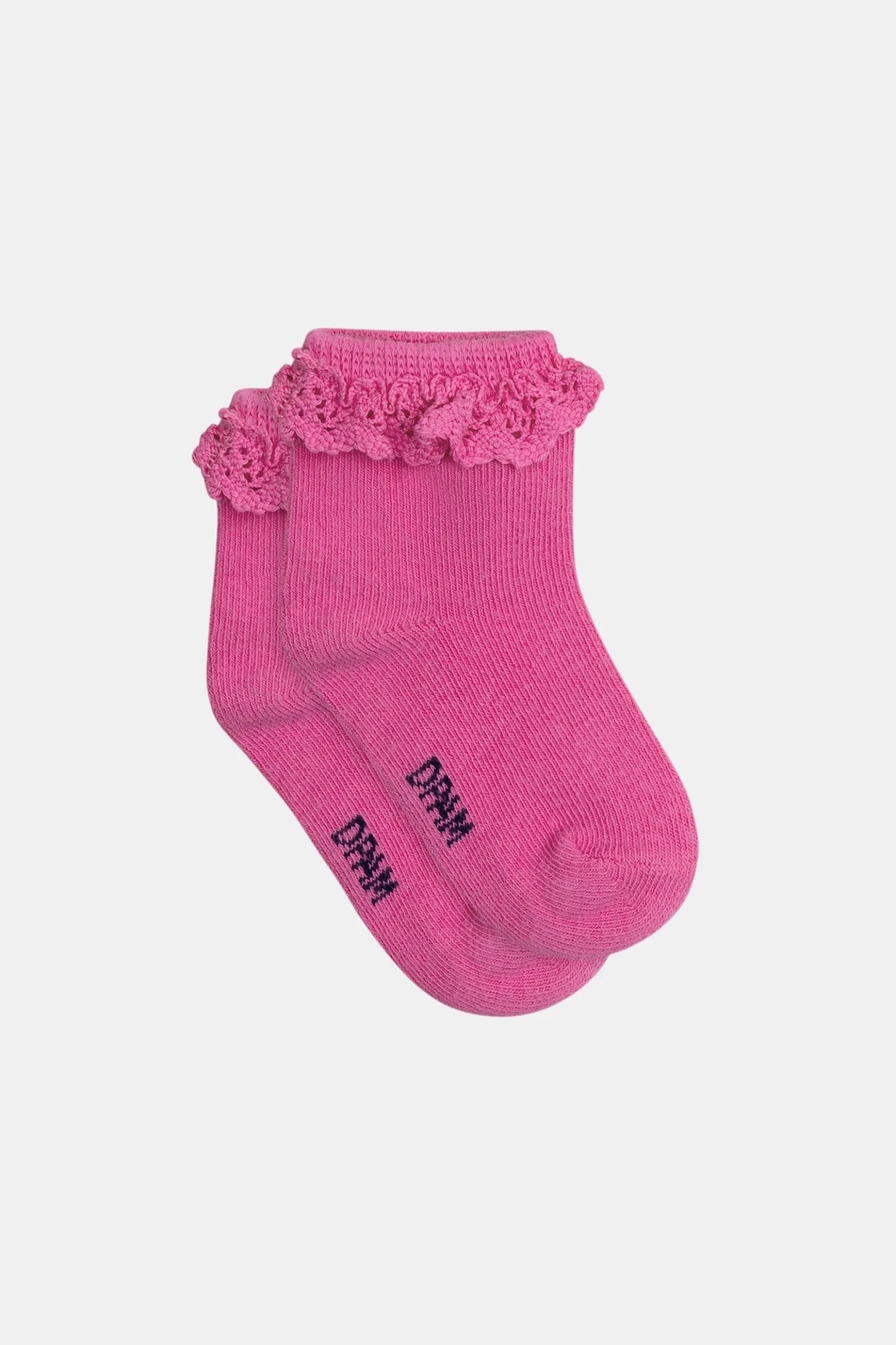 DPAM βρεφικές κάλτσες για κορίτσια "Fuchsia Detail" - 376779 Φούξια