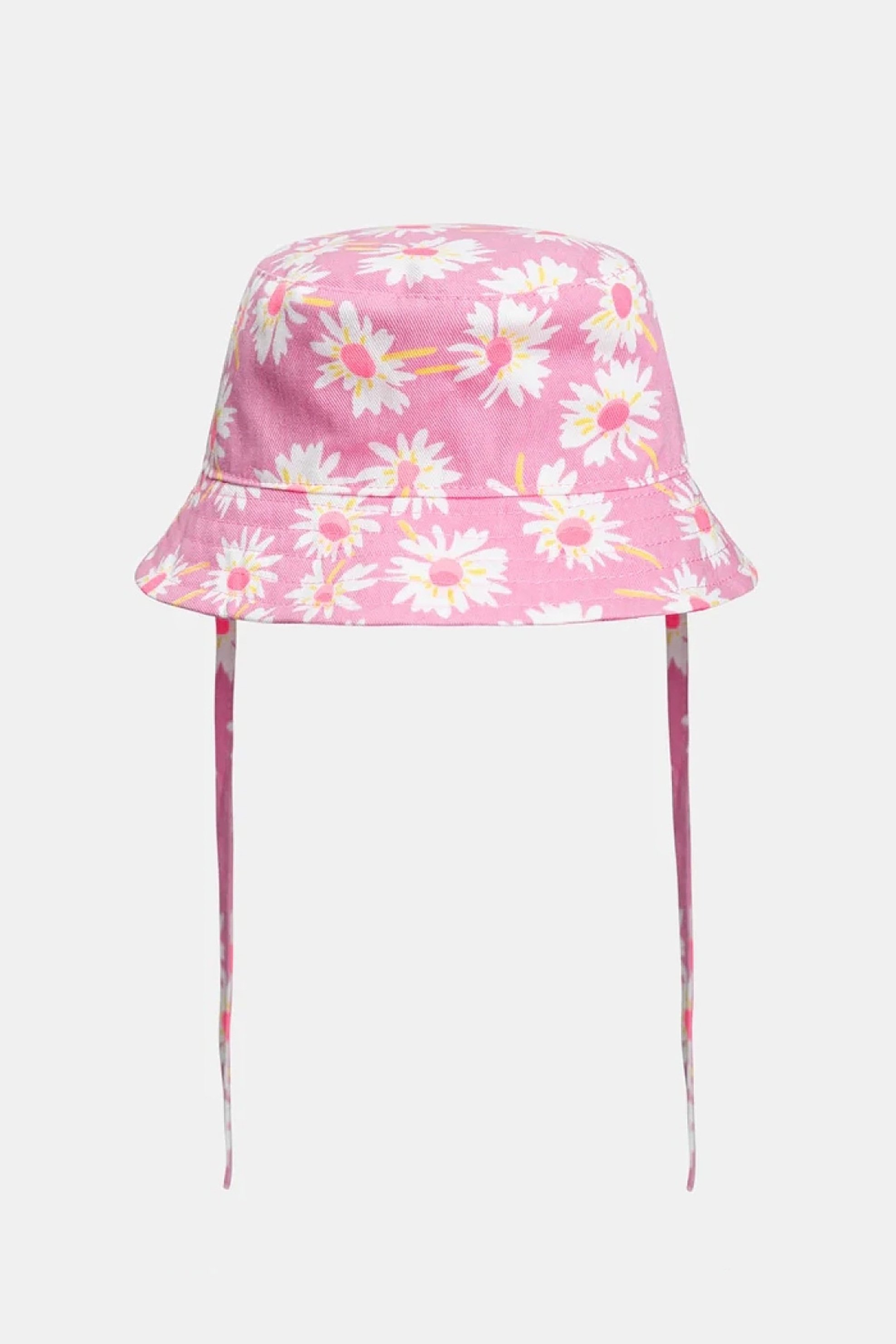 DPAM DPAM βρεφικό καπέλο για κορίτσια 2 σε 1 "Pink Daisies" - 377309 Ροζ