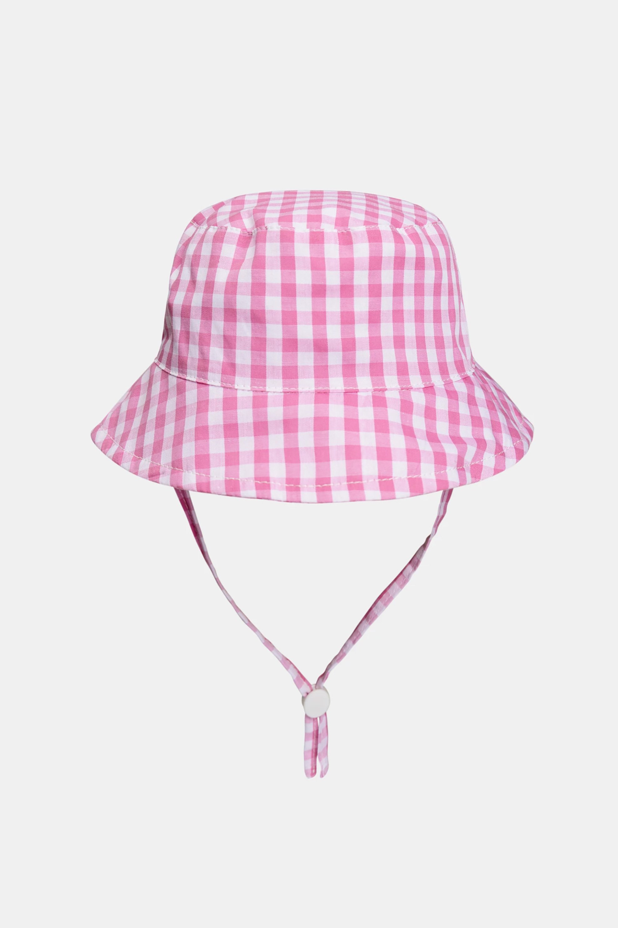 DPAM DPAM βρεφικό καπέλο για κορίτσια "Pink & White" - 377314 Ροζ
