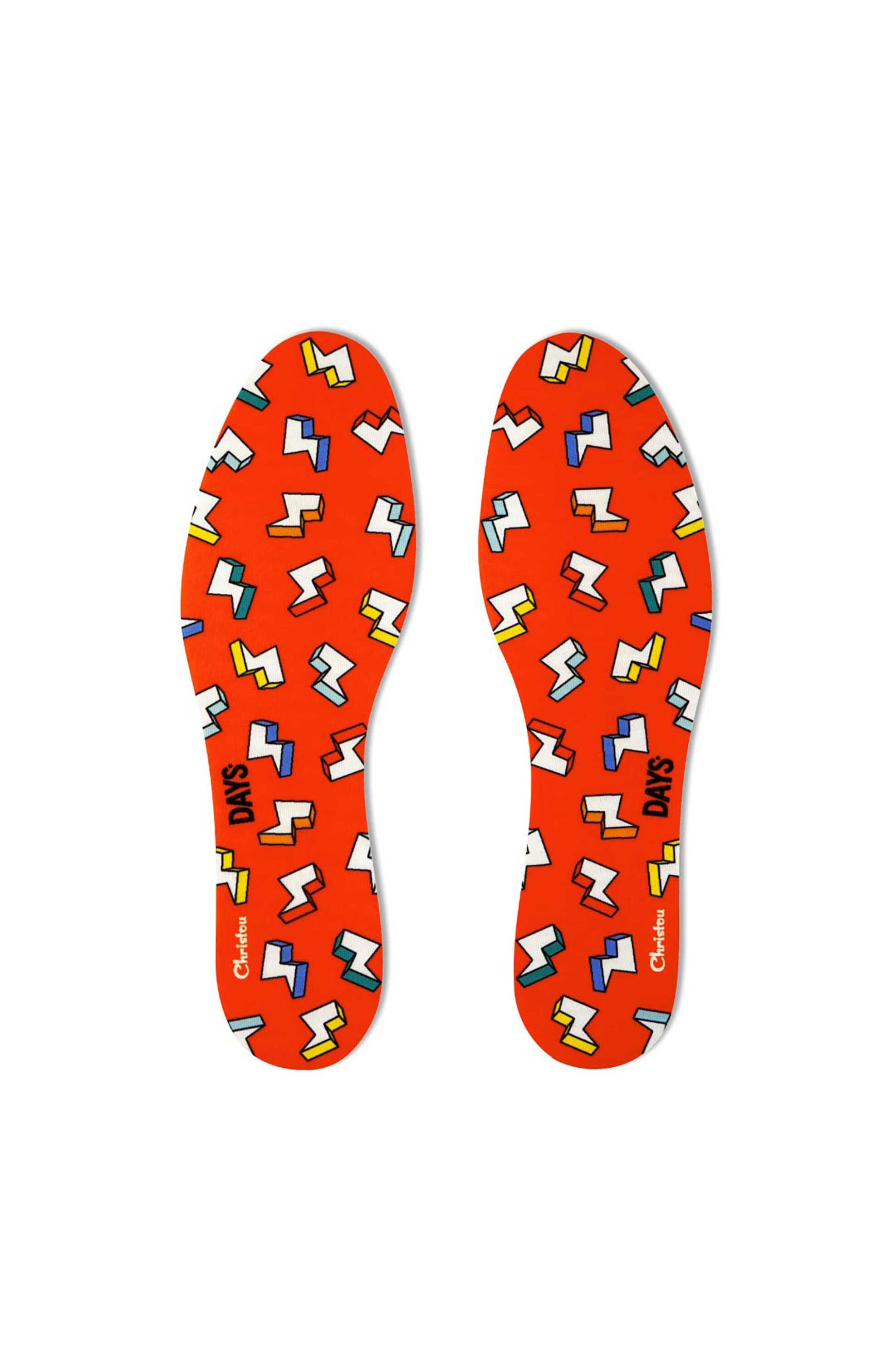 DAYS KIDS COMFY Days Kids Comfy παιδικοί πάτοι παπουτσιών για τη σωστή στήριξη του παιδικού πέλματος "Thunder Red" - 317389 Κόκκινο