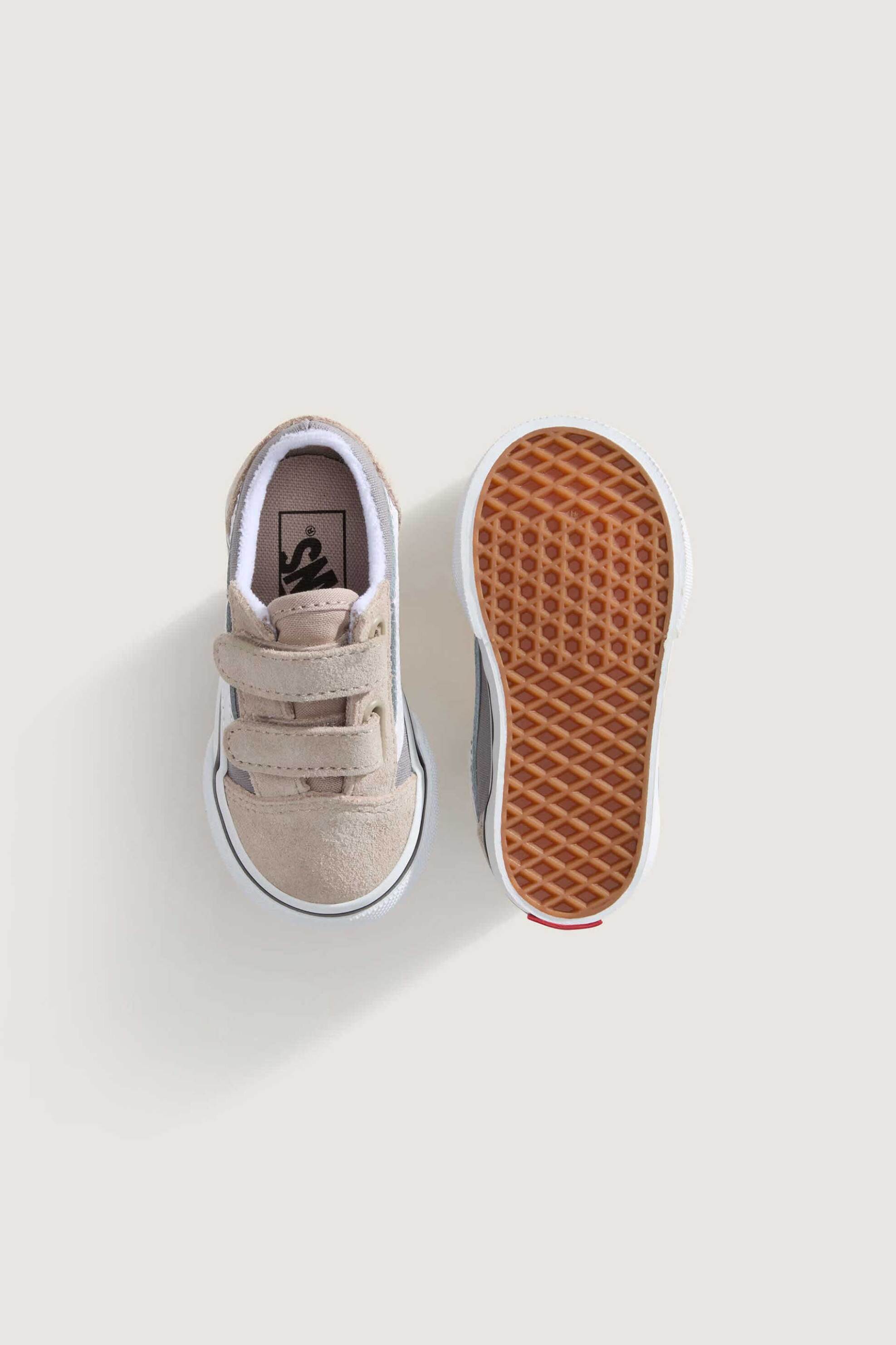 Vans Βρεφικά Sneakers Old Skool V (20-26) - 373752 Γκρι
