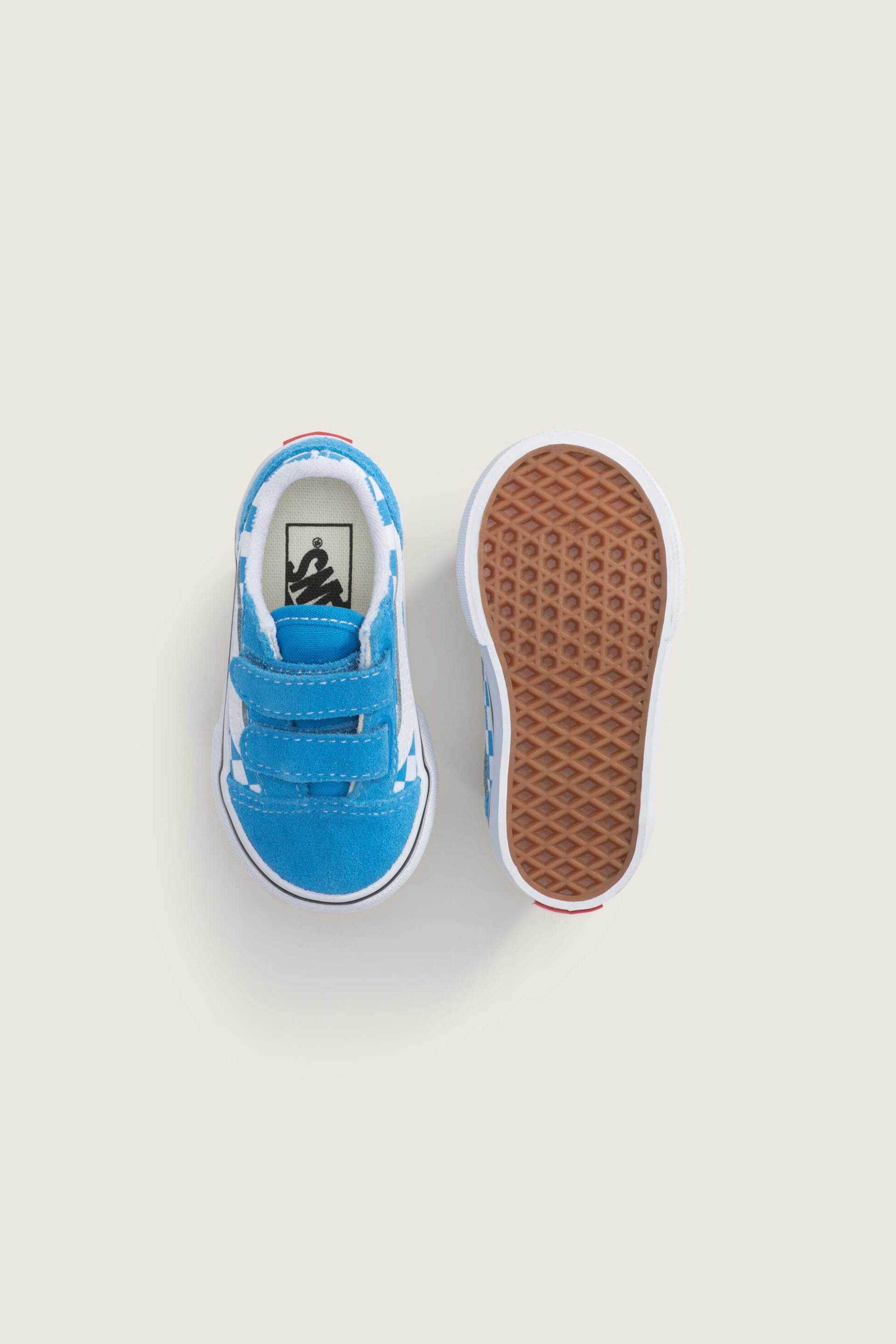 Vans Βρεφικά Sneakers Old Skool V Checkerboard (20-26) - 373759 Μπλε