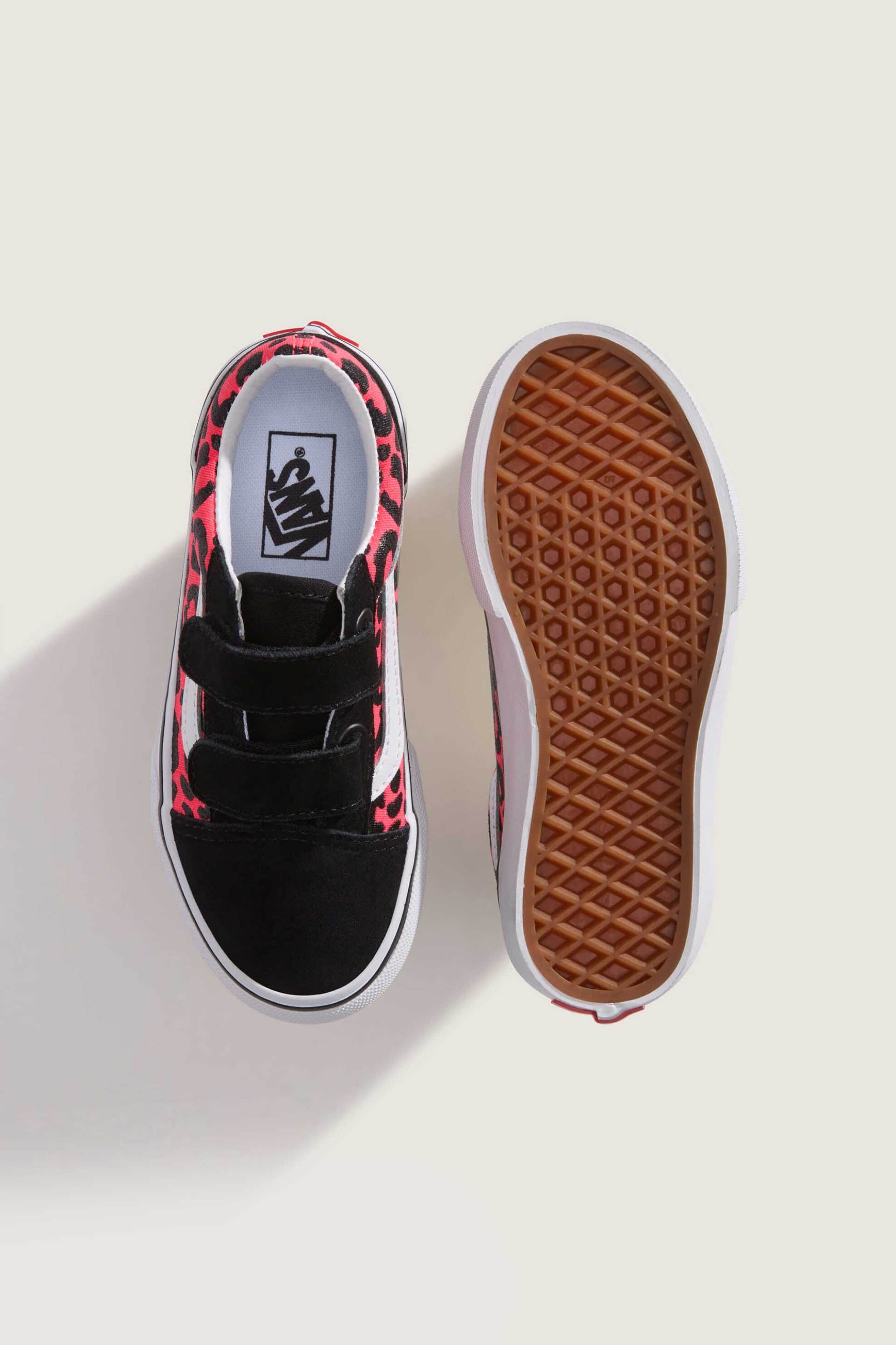 Vans Παιδικά Sneakers Old Skool V (27-34) - 373783 Μαύρο