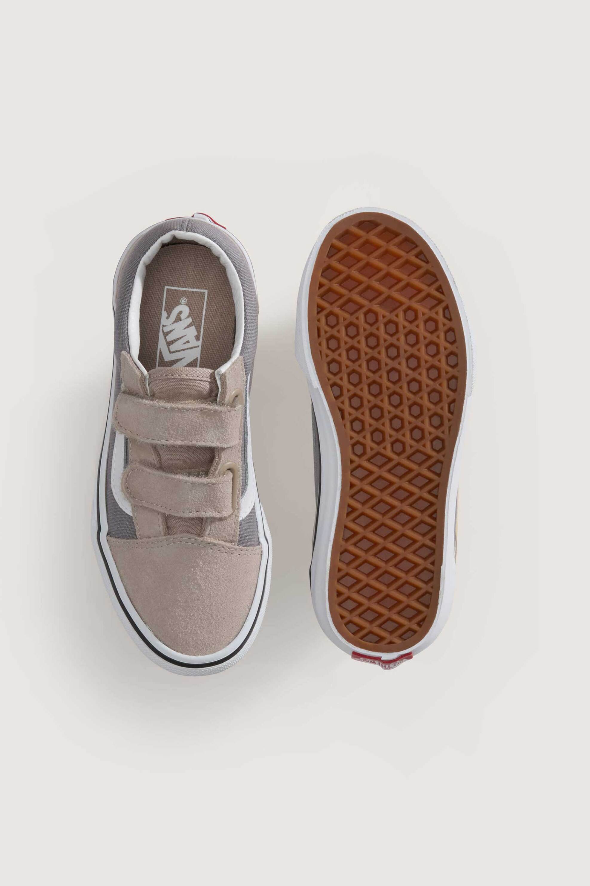 Vans Παιδικά Sneakers Old Skool V (27-34) - 373796 Γκρι