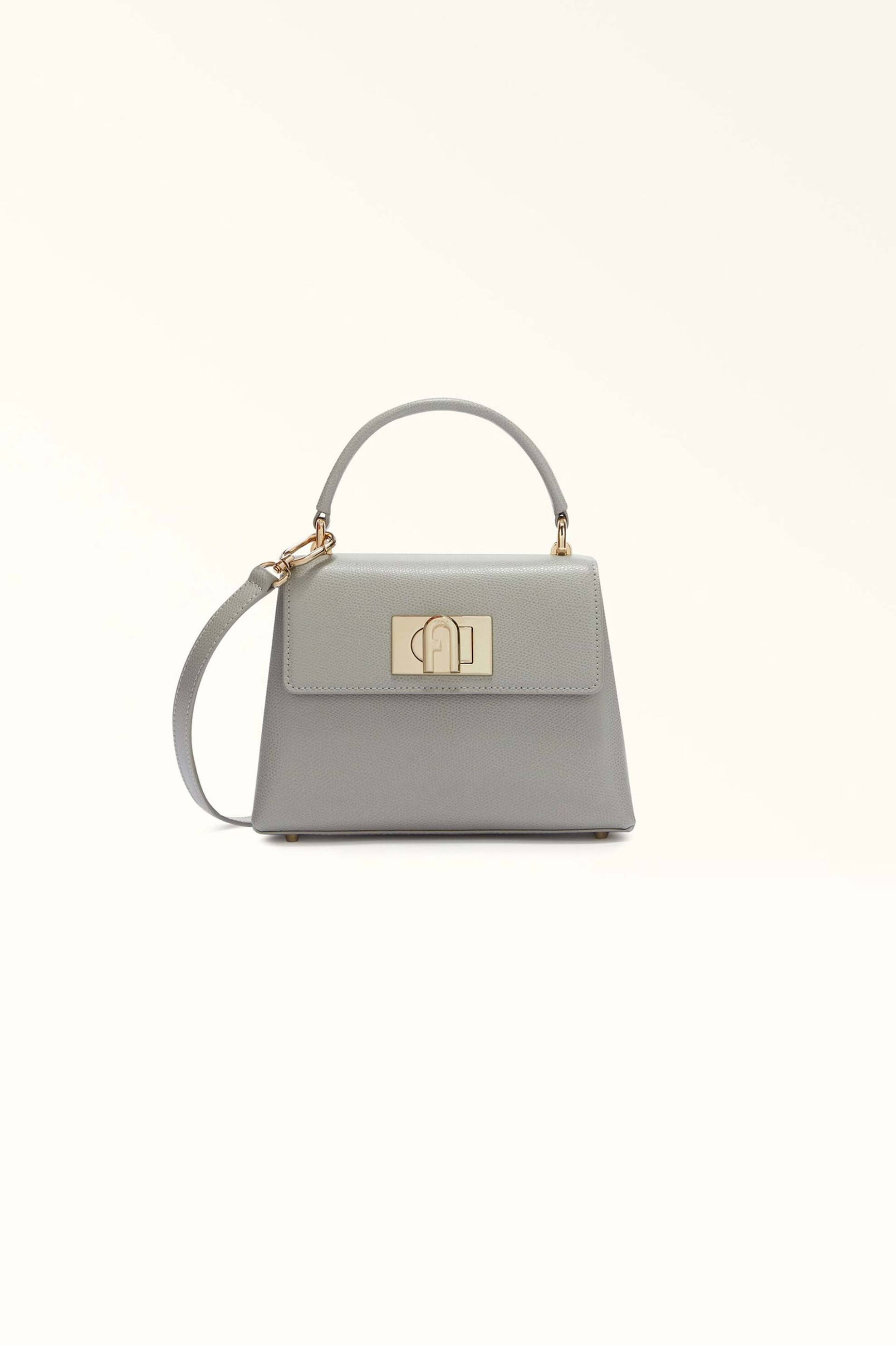 FURLA Furla γυναικείο δερμάτινο mini bag - WB00109-ARE000 Γκρι