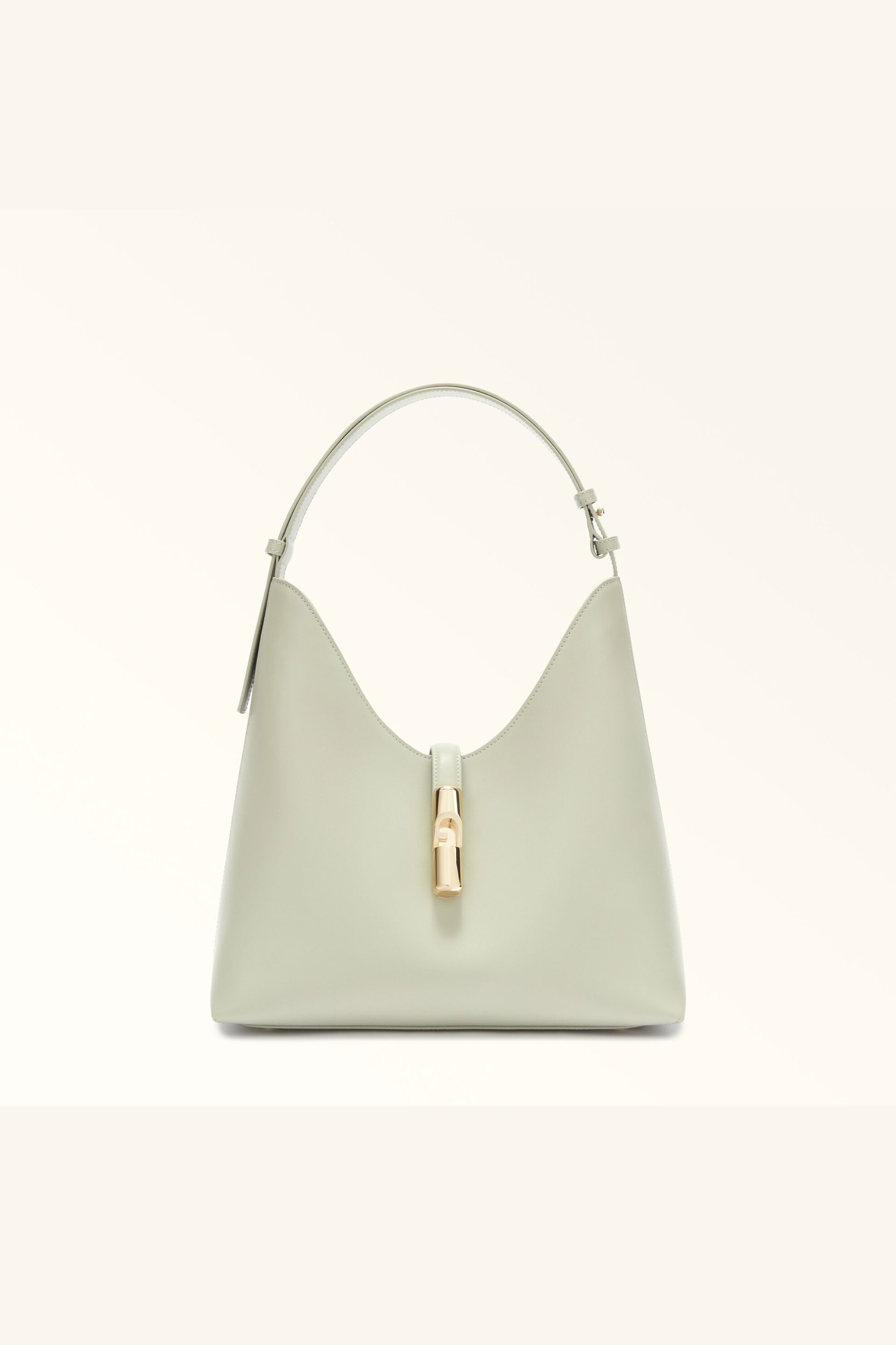 Furla γυναικεία δερμάτινη τσάντα ώμου "Goccia M" - WB01499-BX3104_1 Εκρού